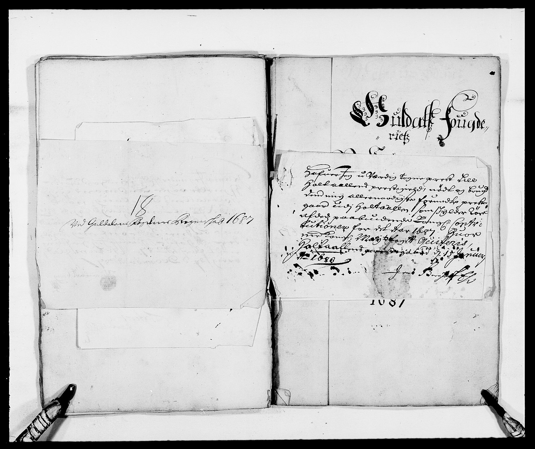 Rentekammeret inntil 1814, Reviderte regnskaper, Fogderegnskap, AV/RA-EA-4092/R59/L3939: Fogderegnskap Gauldal, 1687-1688, s. 86