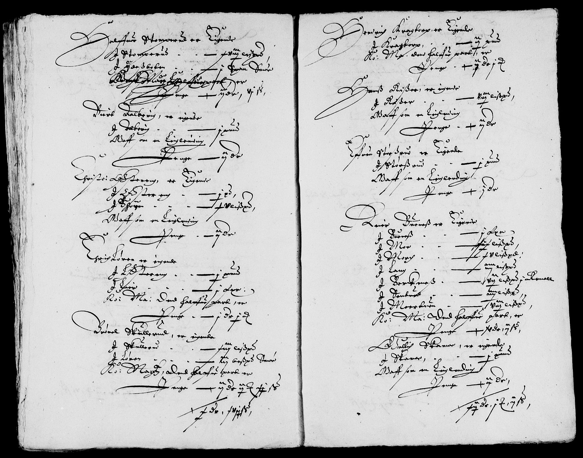 Rentekammeret inntil 1814, Reviderte regnskaper, Lensregnskaper, AV/RA-EA-5023/R/Rb/Rba/L0174: Akershus len, 1643-1644