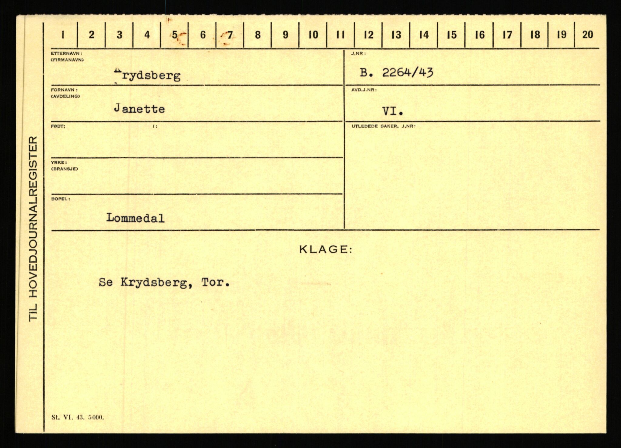 Statspolitiet - Hovedkontoret / Osloavdelingen, AV/RA-S-1329/C/Ca/L0009: Knutsen - Limstrand, 1943-1945, s. 1984