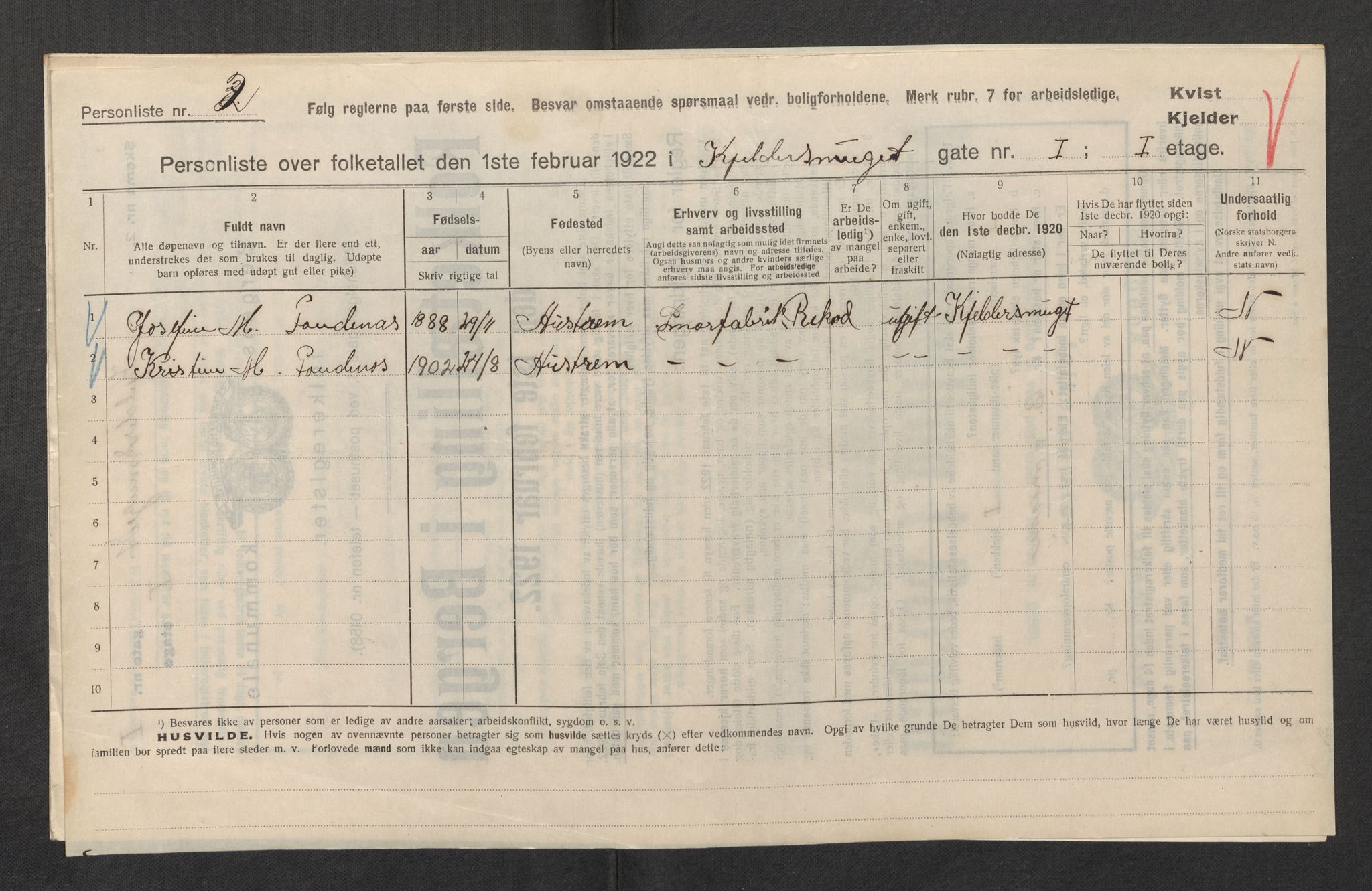 SAB, Kommunal folketelling 1922 for Bergen kjøpstad, 1922, s. 18379