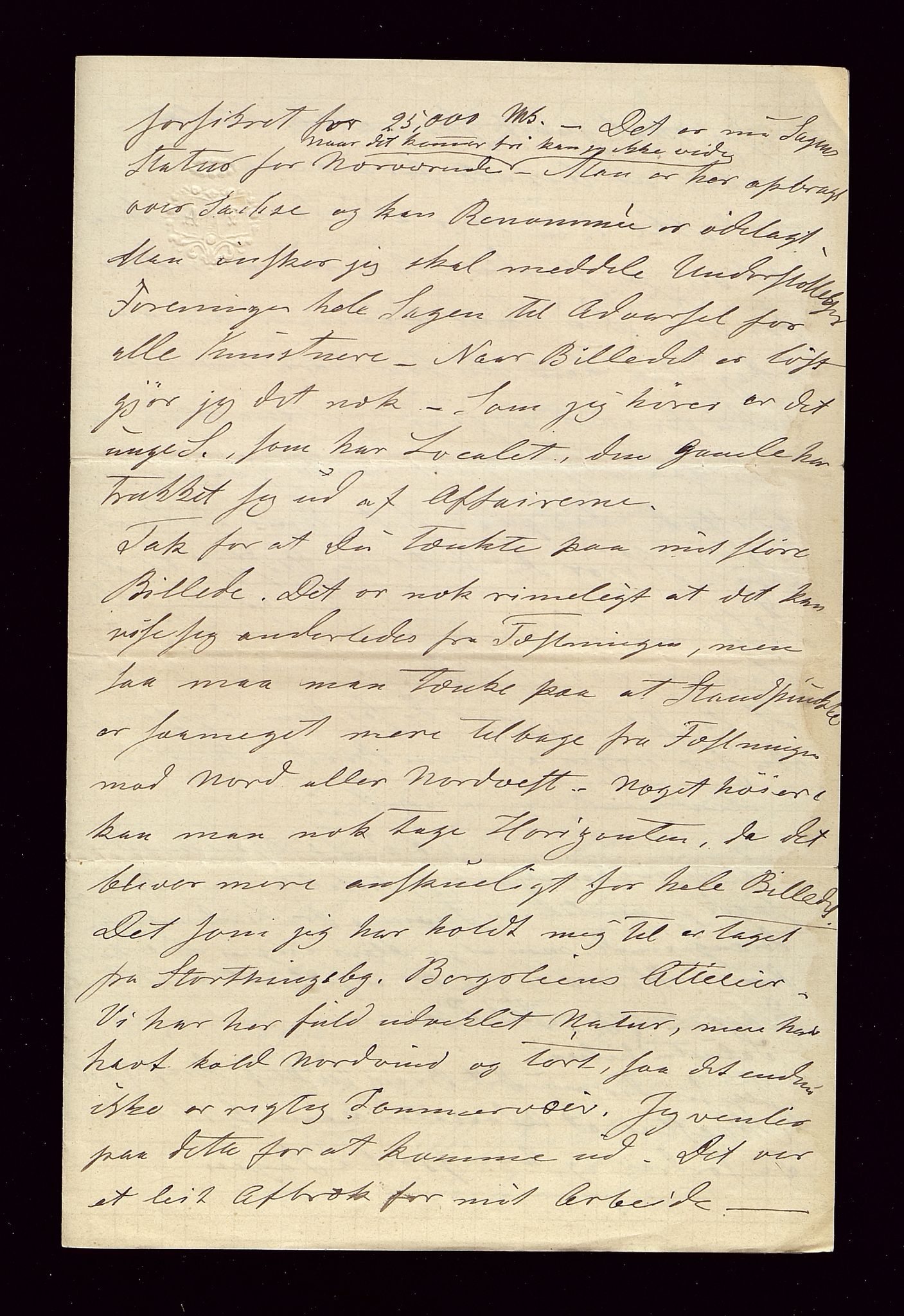 Øvre Amla, gnr. 106, VLFK/SFF-2013149/E/Ea/L0003/0049: O-Y / Tidemand, Adolph (1814-1876. Maler), 1876
