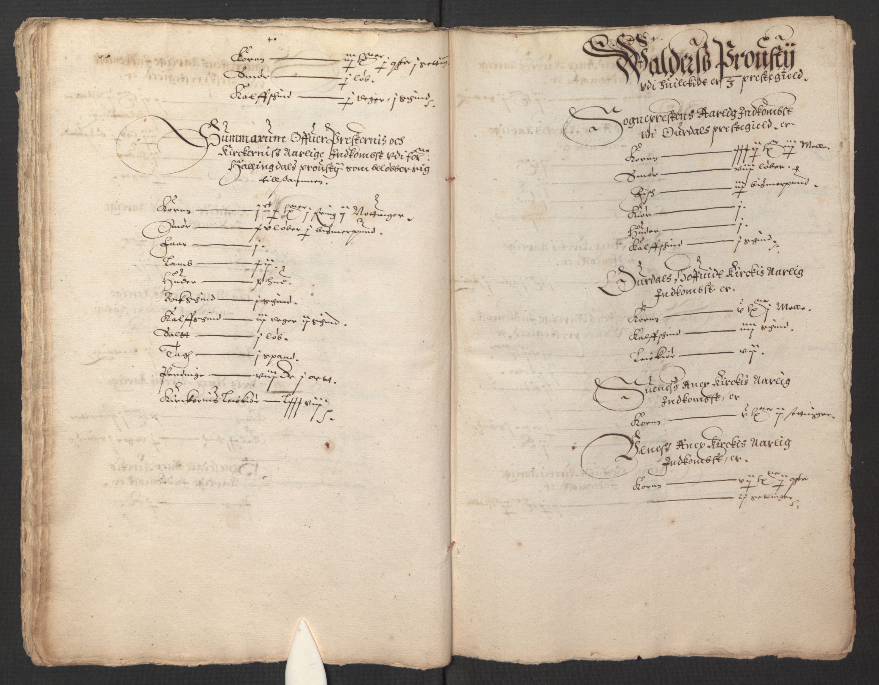 Stattholderembetet 1572-1771, AV/RA-EA-2870/Ek/L0014/0002: Jordebøker til utlikning av rosstjeneste 1624-1626: / Kirke- og prestebolsinntekter i Stavanger bispedømme, 1625, s. 35