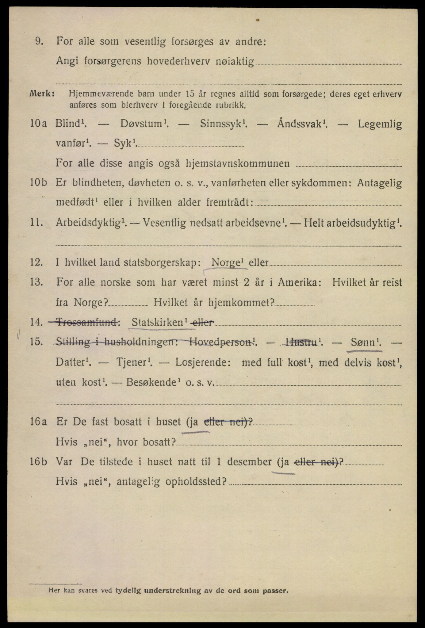 SAO, Folketelling 1920 for 0301 Kristiania kjøpstad, 1920, s. 392148