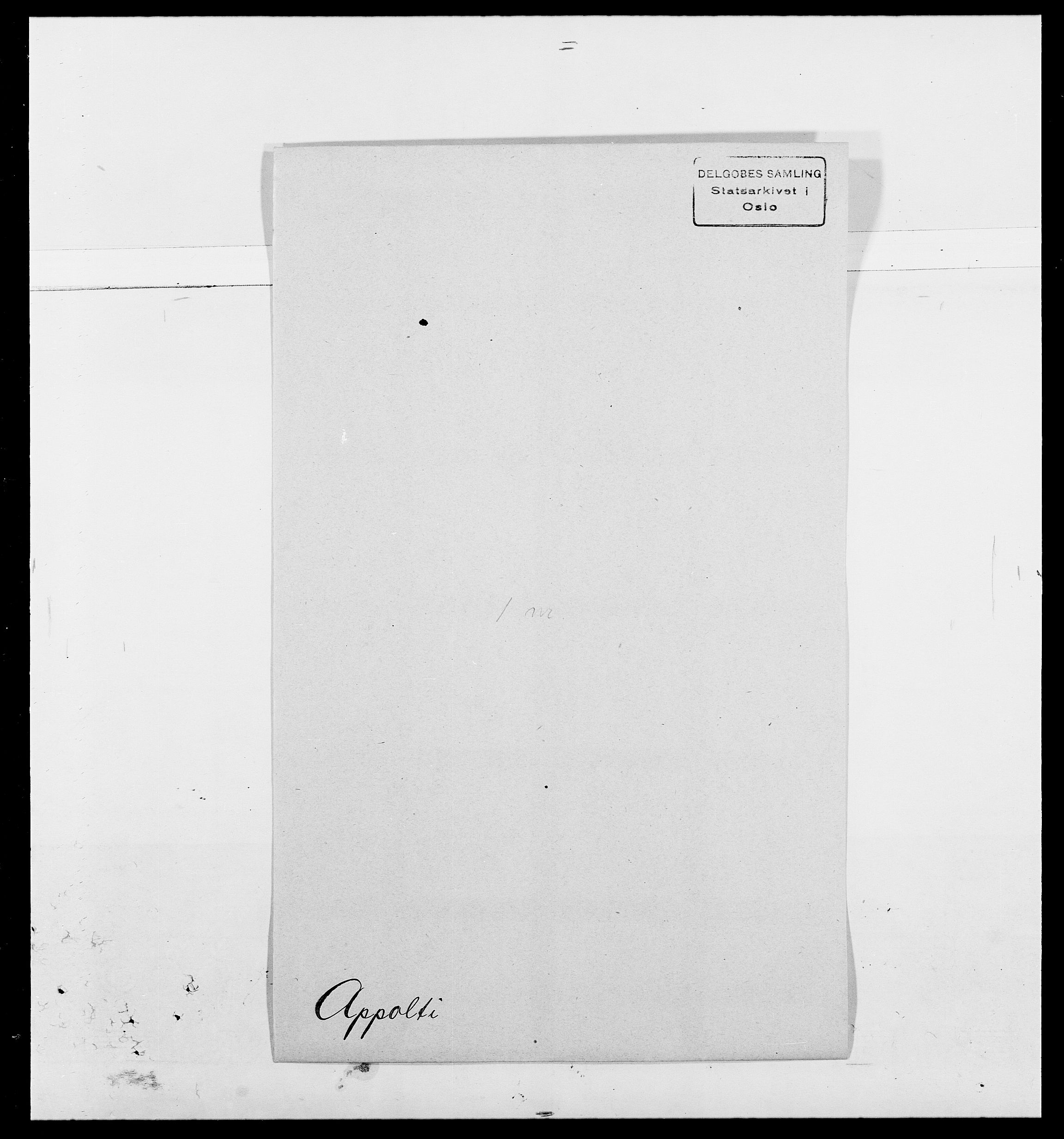 Delgobe, Charles Antoine - samling, SAO/PAO-0038/D/Da/L0002: Anker, Ancher - Bauner, s. 291