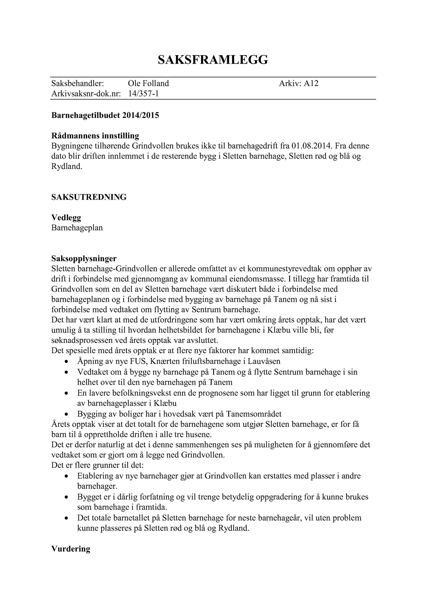 Klæbu Kommune, TRKO/KK/04-UO/L005: Utvalg for oppvekst - Møtedokumenter, 2014, s. 402