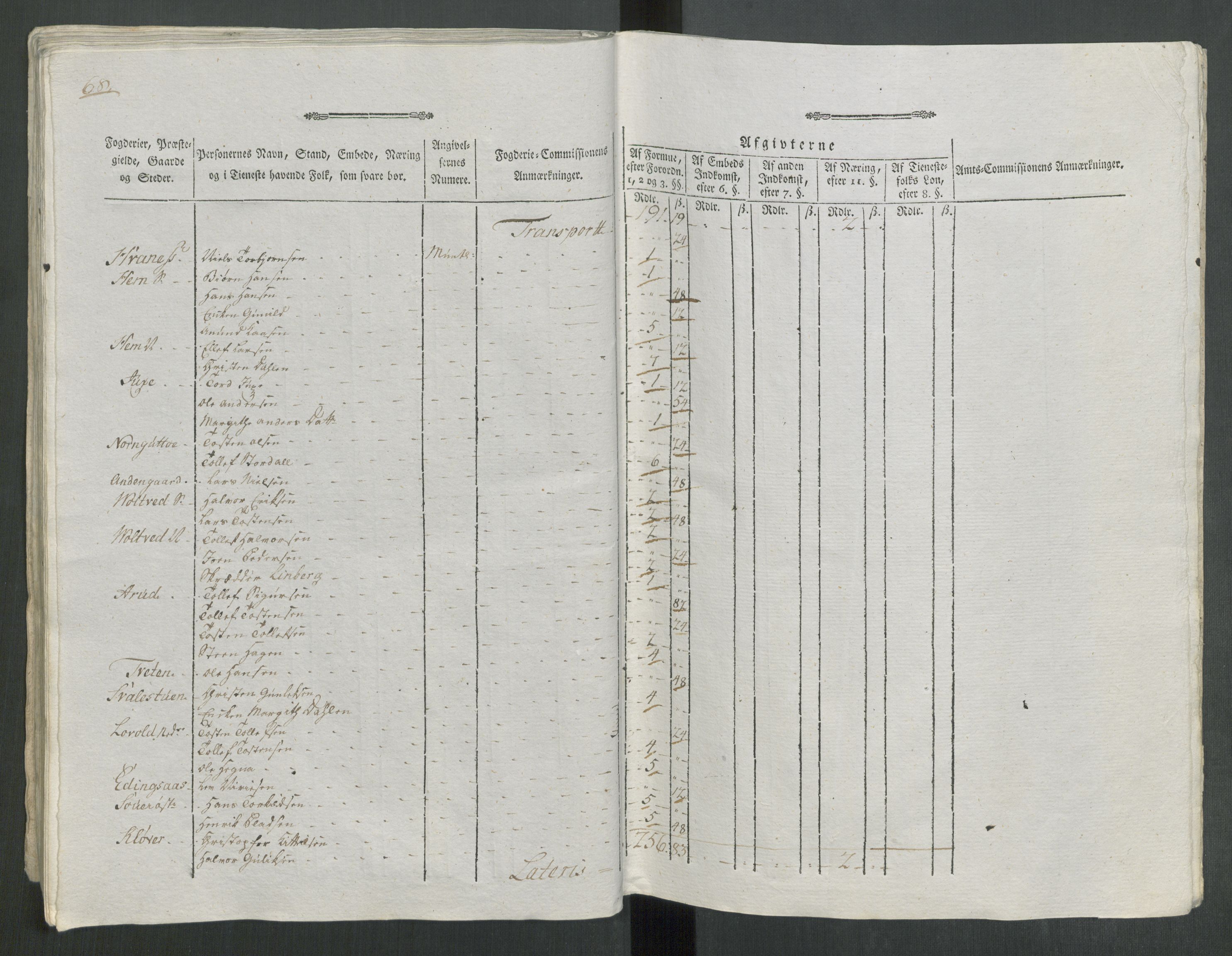 Rentekammeret inntil 1814, Reviderte regnskaper, Mindre regnskaper, AV/RA-EA-4068/Rf/Rfe/L0028: Nedre Romerike fogderi. Nedre Telemark og Bamle fogderi, Nordhordland og Voss fogderi, 1789, s. 251