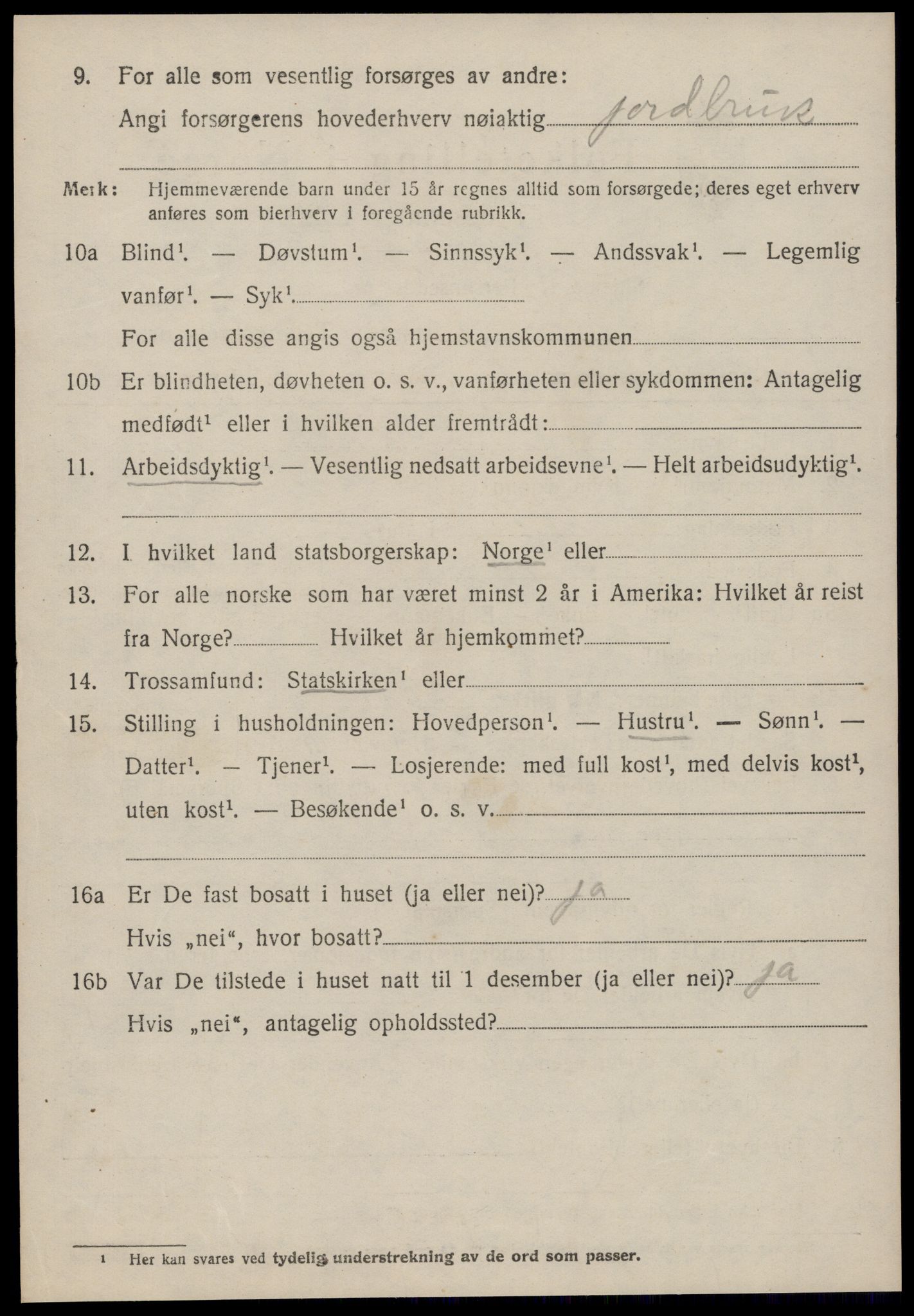 SAT, Folketelling 1920 for 1530 Vatne herred, 1920, s. 1083