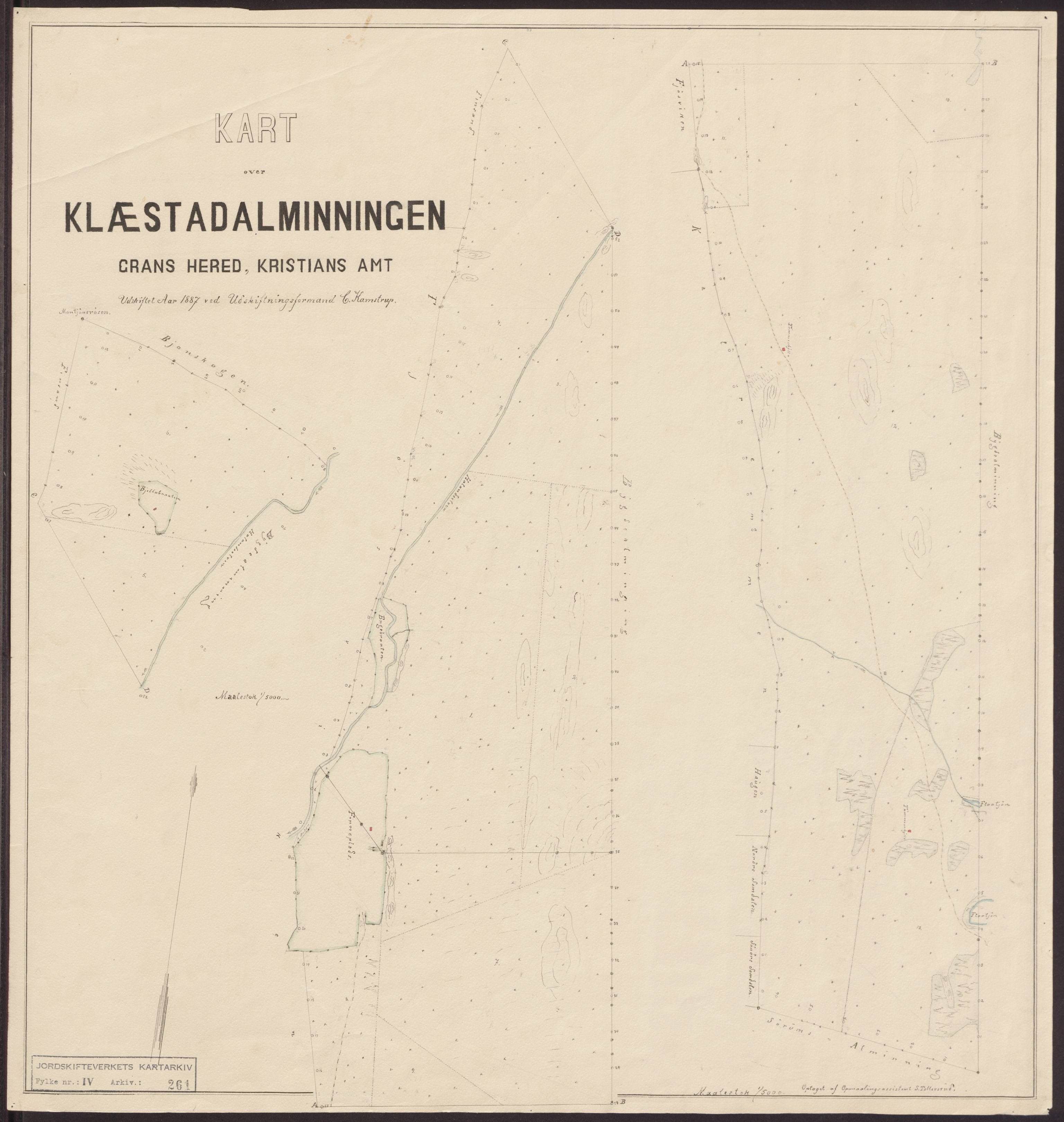 Jordskifteverkets kartarkiv, AV/RA-S-3929/T, 1859-1988, s. 322
