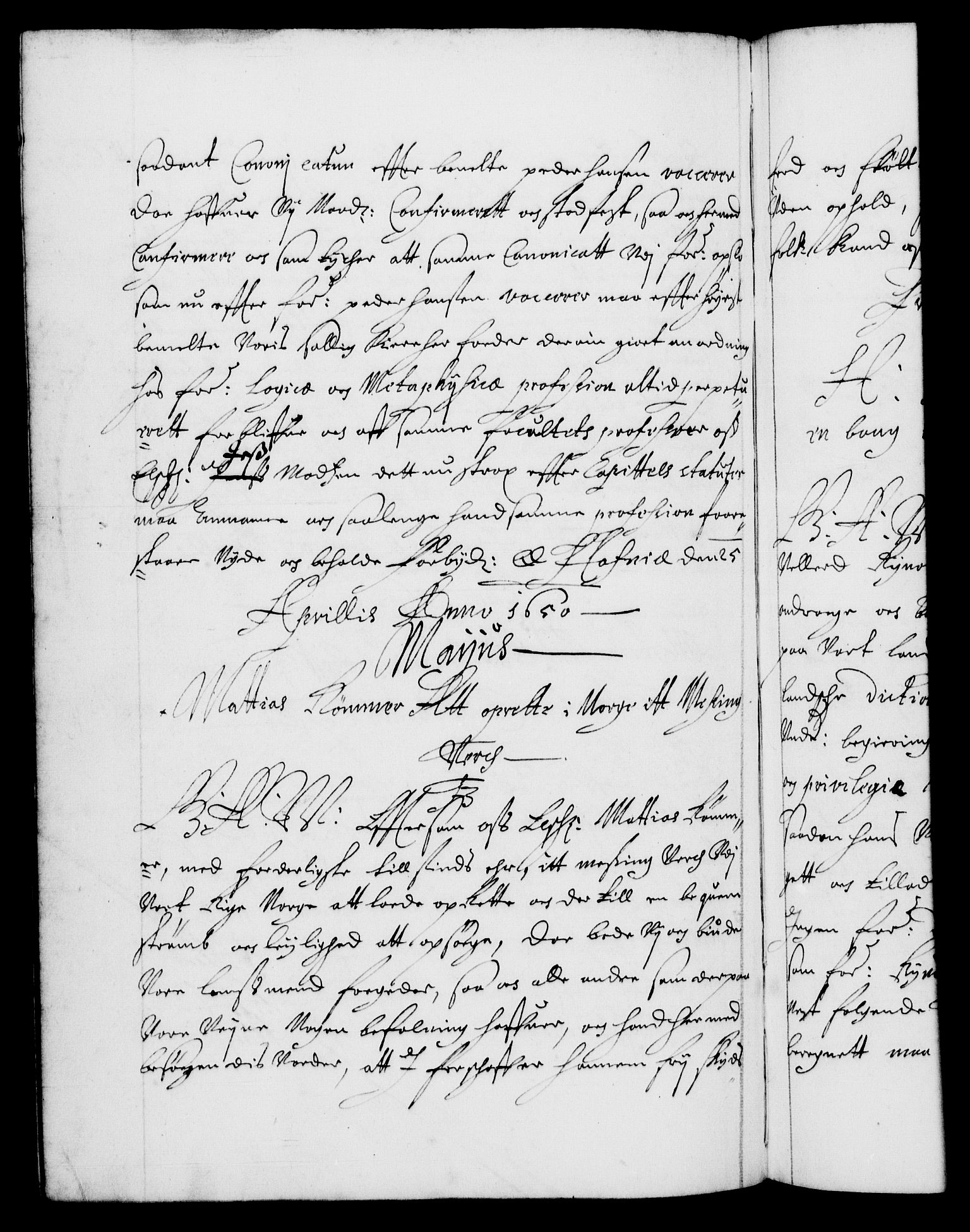 Danske Kanselli 1572-1799, RA/EA-3023/F/Fc/Fca/Fcaa/L0007: Norske registre (mikrofilm), 1648-1650, s. 627b