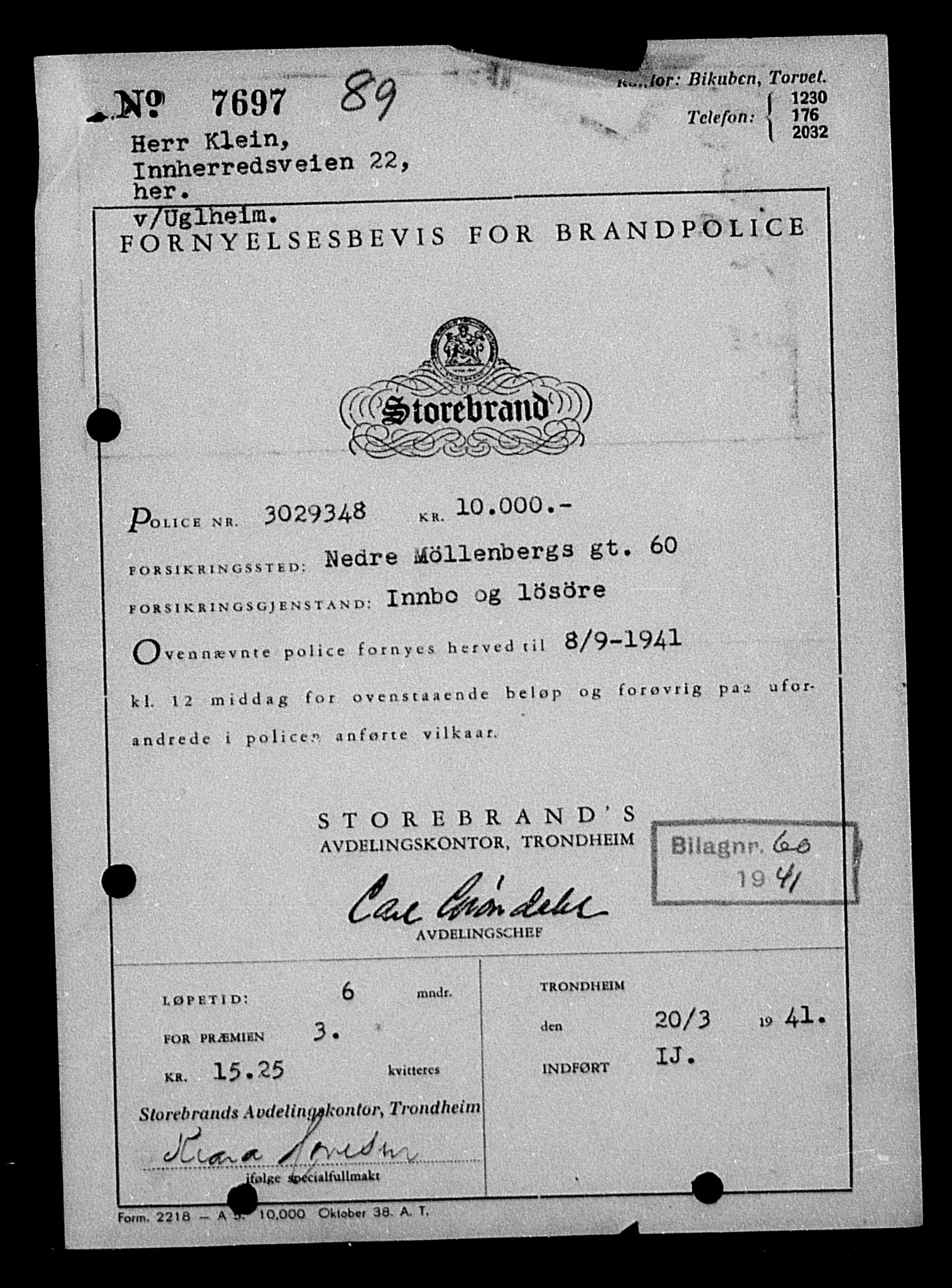 Justisdepartementet, Tilbakeføringskontoret for inndratte formuer, AV/RA-S-1564/H/Hc/Hca/L0903: --, 1945-1947, s. 225