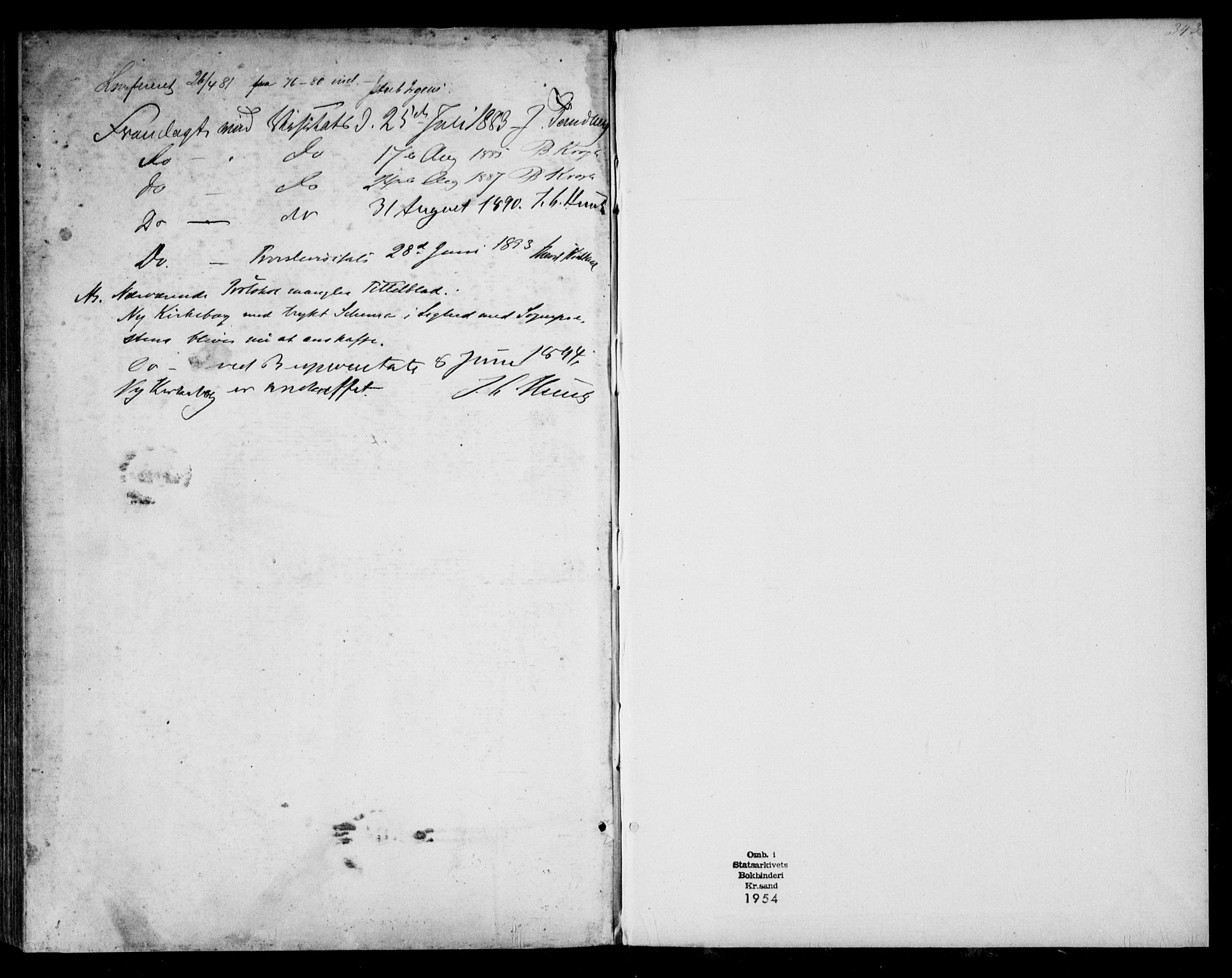 Kvinesdal sokneprestkontor, SAK/1111-0026/F/Fb/Fba/L0003: Klokkerbok nr. B 3, 1858-1893