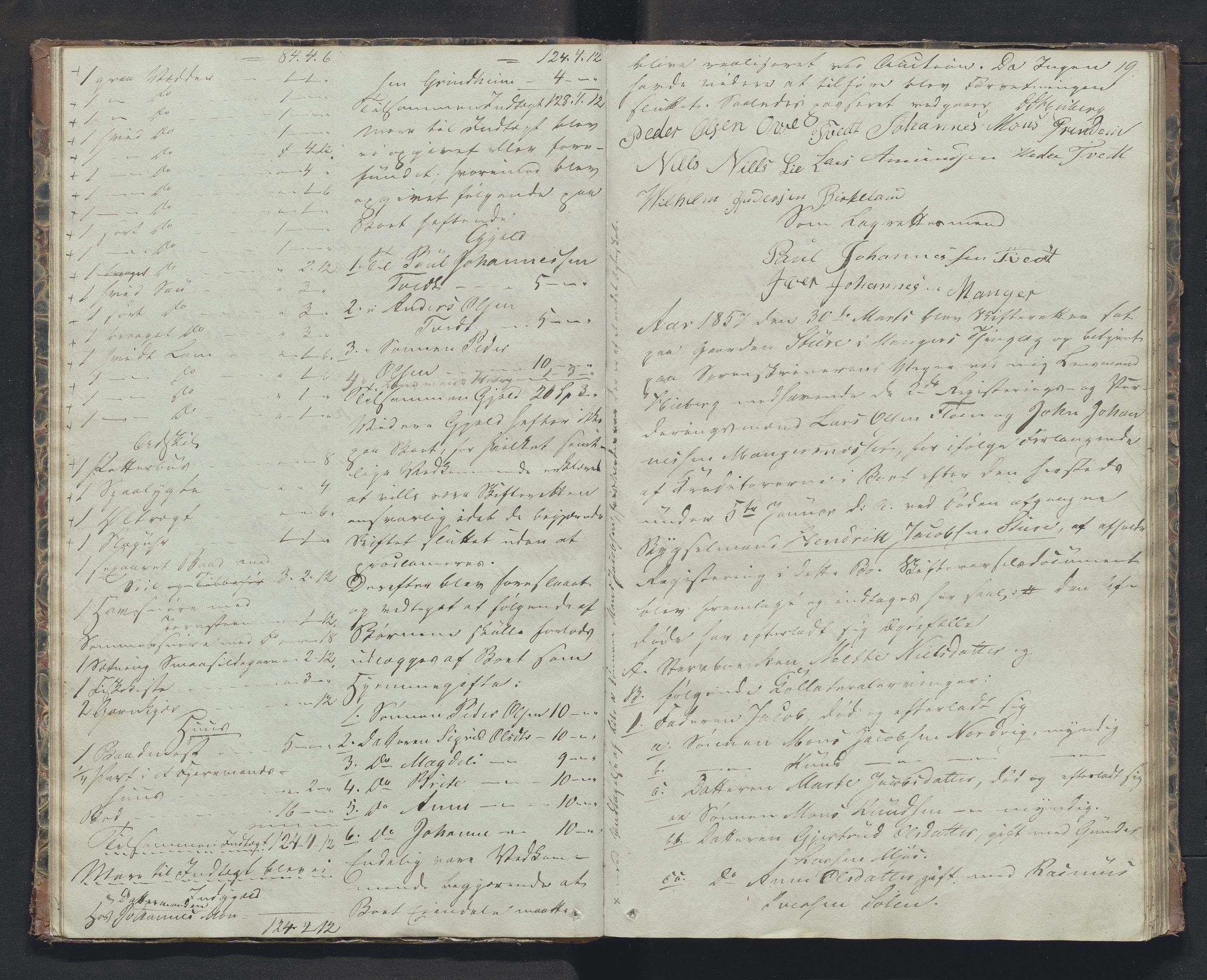 Nordhordland sorenskrivar, AV/SAB-A-2901/1/H/Hb/L0019: Registreringsprotokollar, 1856-1859, s. 19
