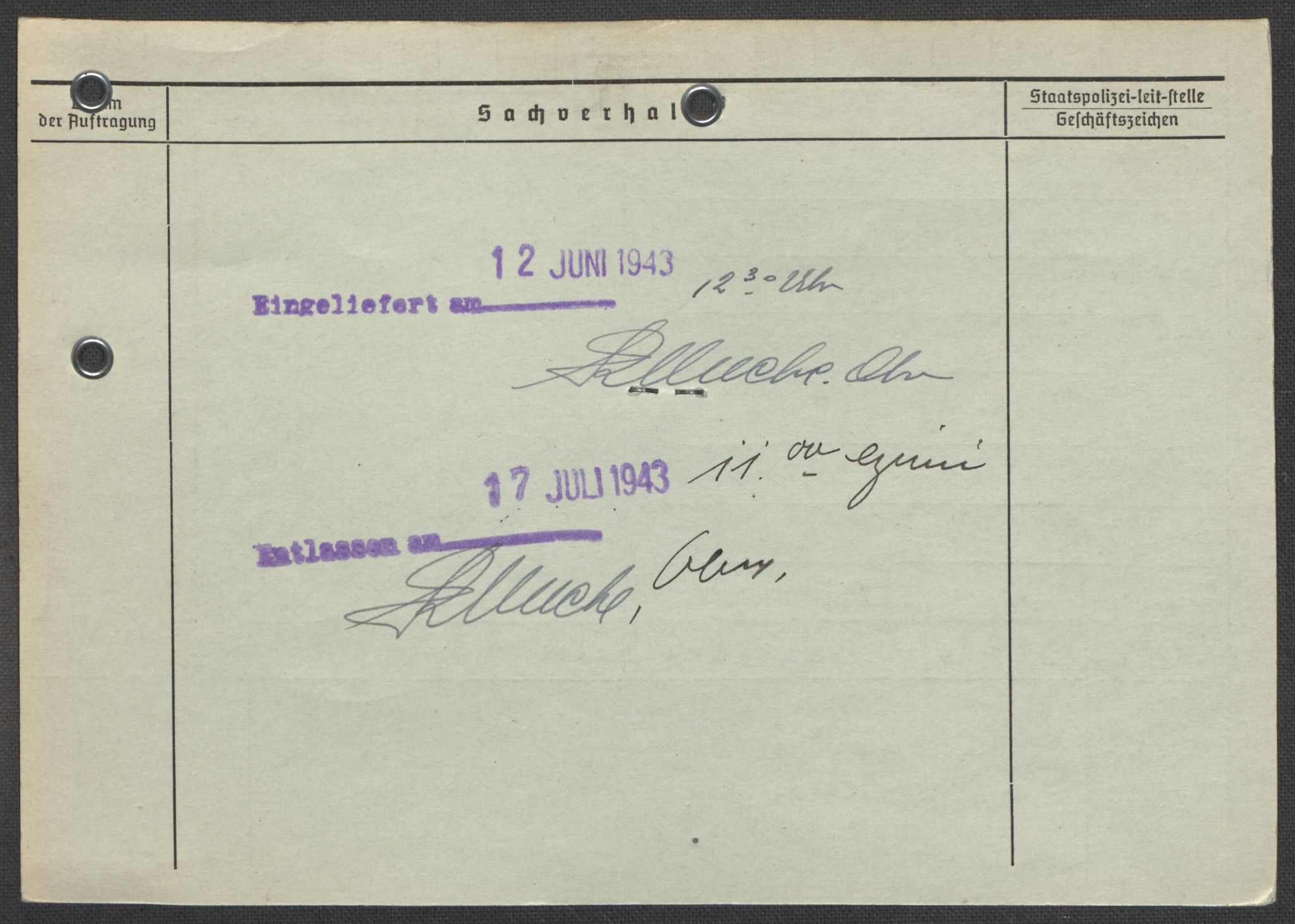Befehlshaber der Sicherheitspolizei und des SD, AV/RA-RAFA-5969/E/Ea/Eaa/L0003: Register over norske fanger i Møllergata 19: Eng-Hag, 1940-1945, s. 806