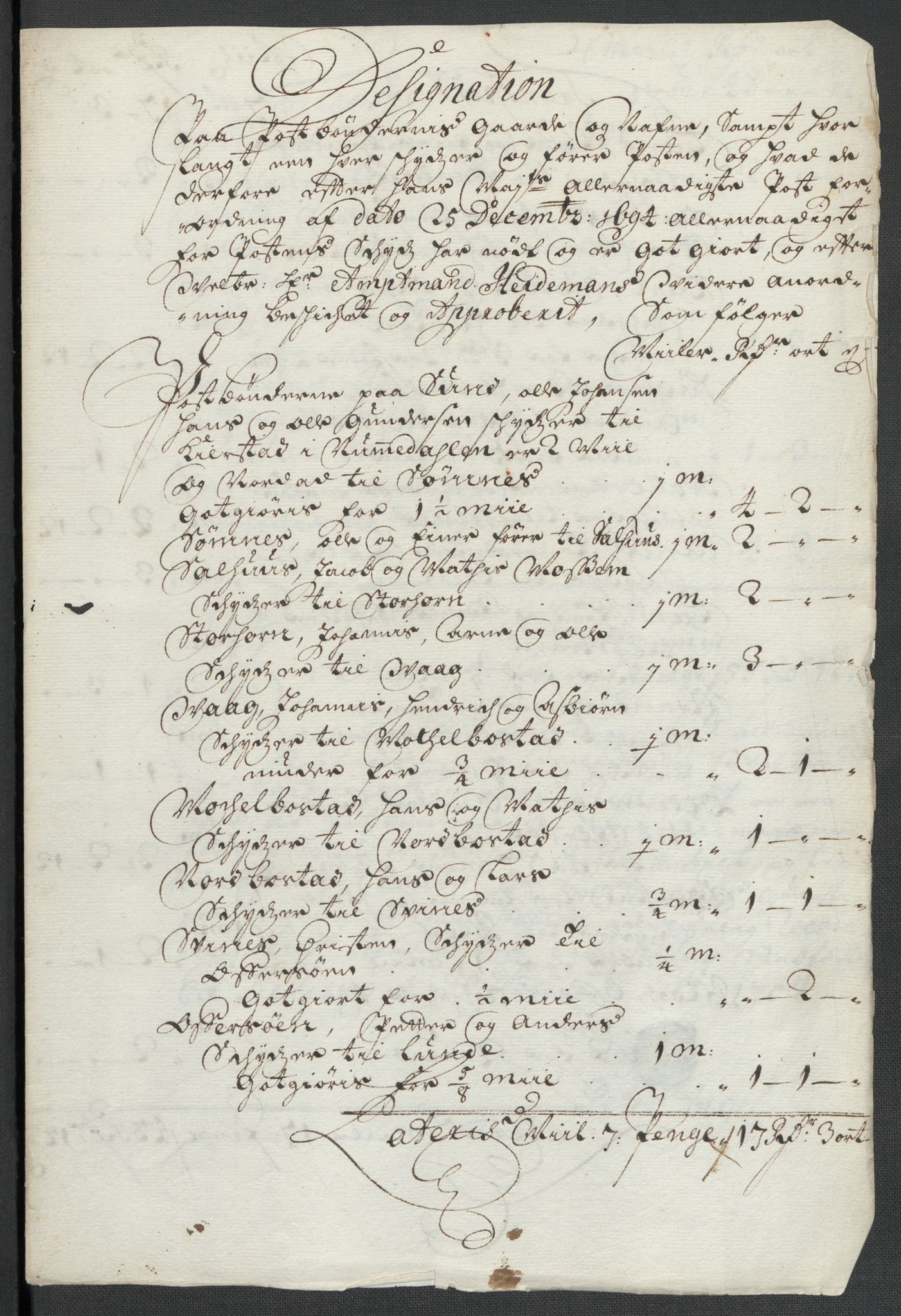 Rentekammeret inntil 1814, Reviderte regnskaper, Fogderegnskap, AV/RA-EA-4092/R65/L4507: Fogderegnskap Helgeland, 1699-1701, s. 385