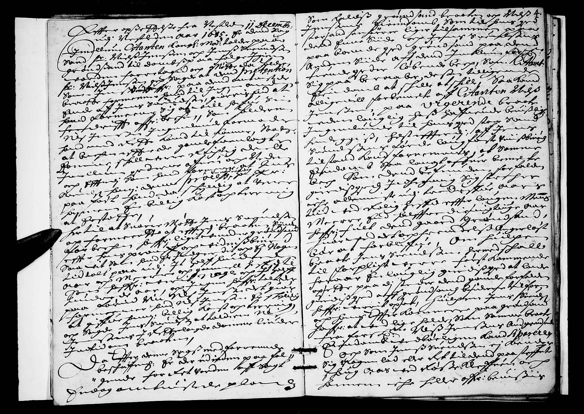 Lier, Røyken og Hurum sorenskriveri, AV/SAKO-A-89/F/Fa/L0027: Tingbok, 1686, s. 4