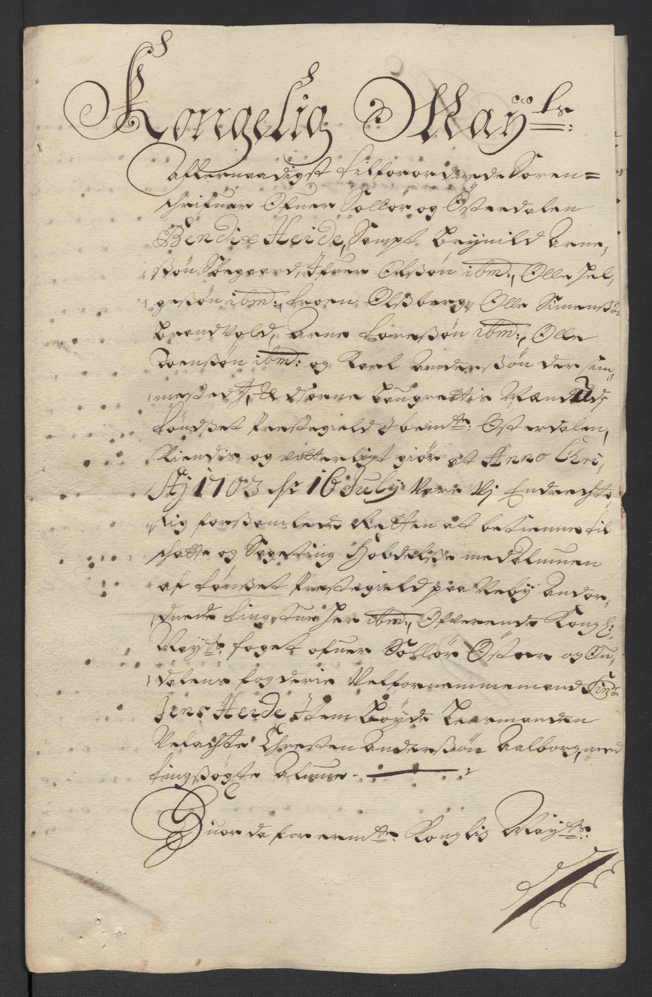 Rentekammeret inntil 1814, Reviderte regnskaper, Fogderegnskap, RA/EA-4092/R13/L0841: Fogderegnskap Solør, Odal og Østerdal, 1703, s. 252