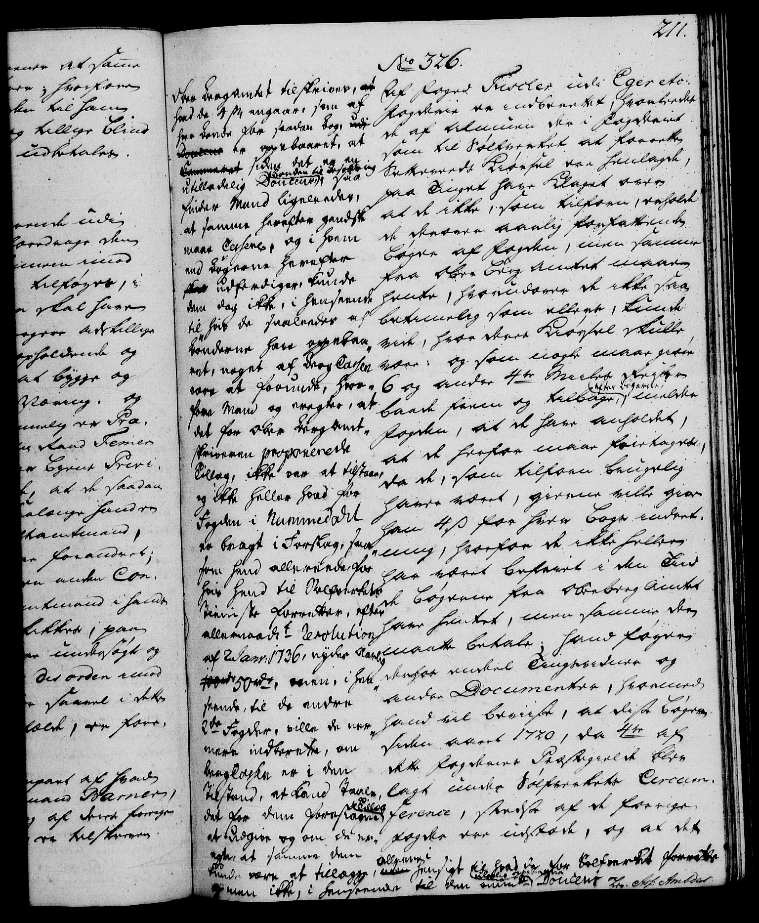 Rentekammeret, Kammerkanselliet, AV/RA-EA-3111/G/Gh/Gha/L0030: Norsk ekstraktmemorialprotokoll (merket RK 53.75), 1749-1751, s. 211