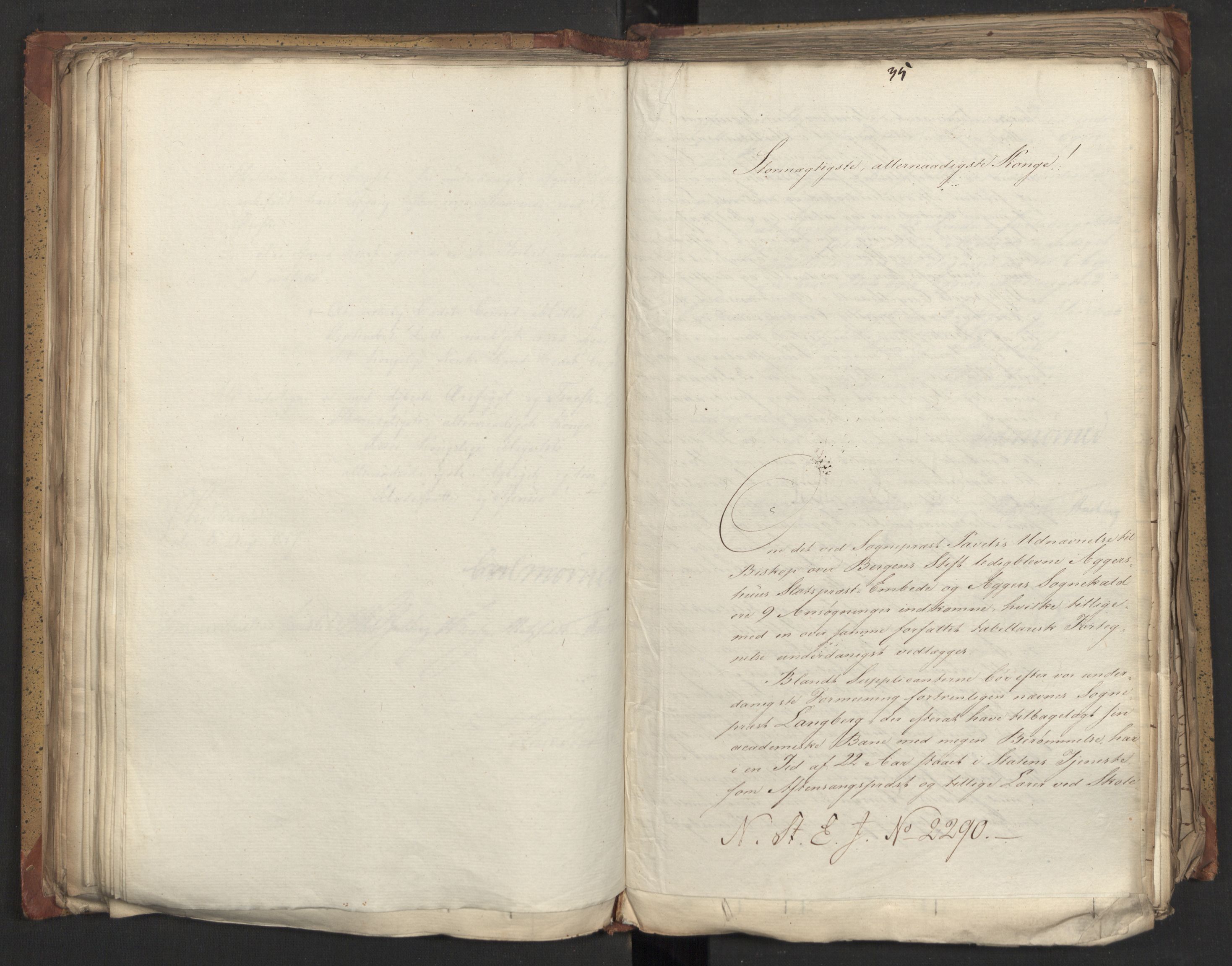 Statsrådsavdelingen i Stockholm, AV/RA-S-1003/D/Da/L0010: Regjeringsinnstillinger nr. 2219-2392, 1817, s. 181