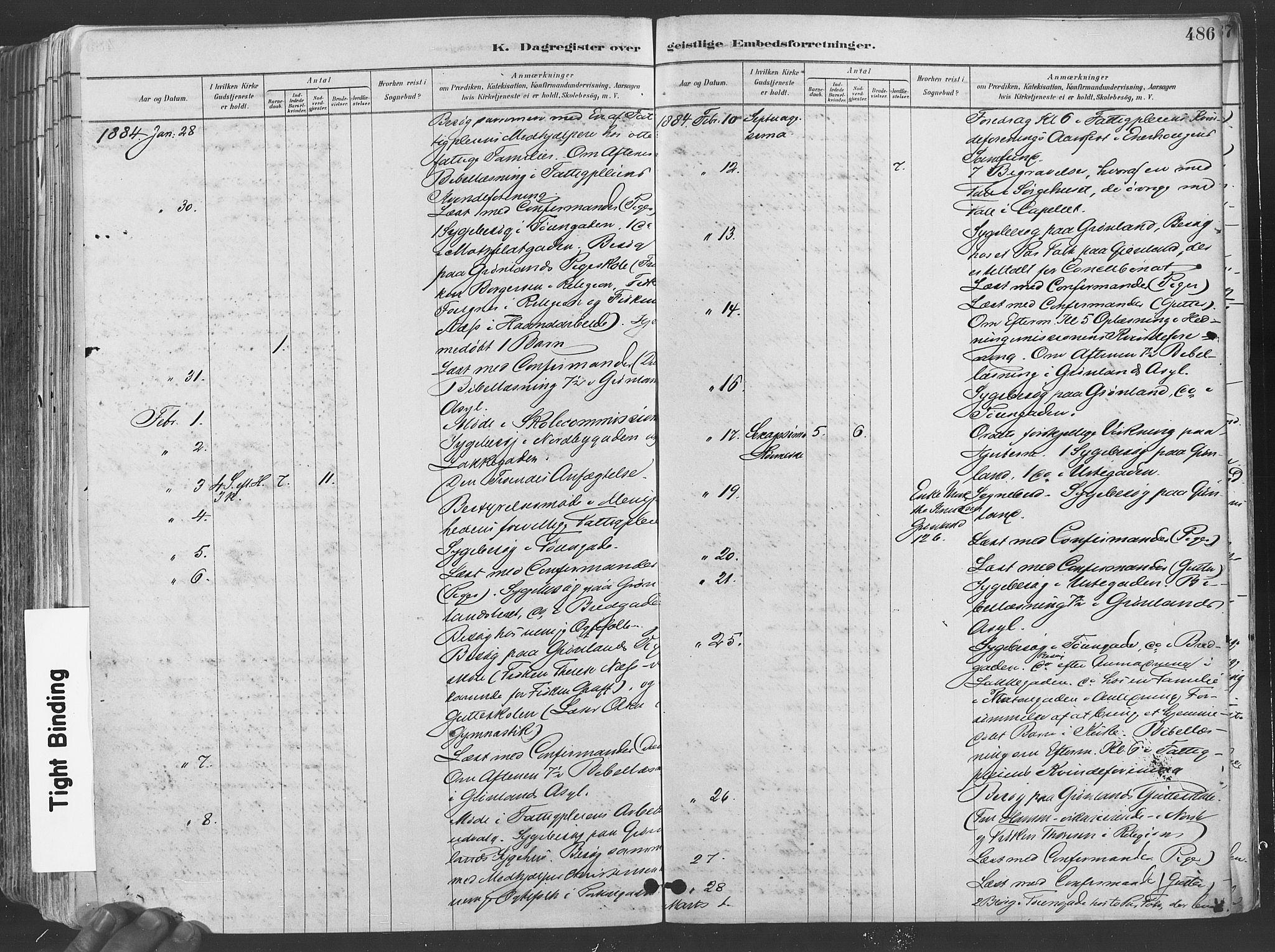 Grønland prestekontor Kirkebøker, AV/SAO-A-10848/F/Fa/L0007: Ministerialbok nr. 7, 1878-1888, s. 486