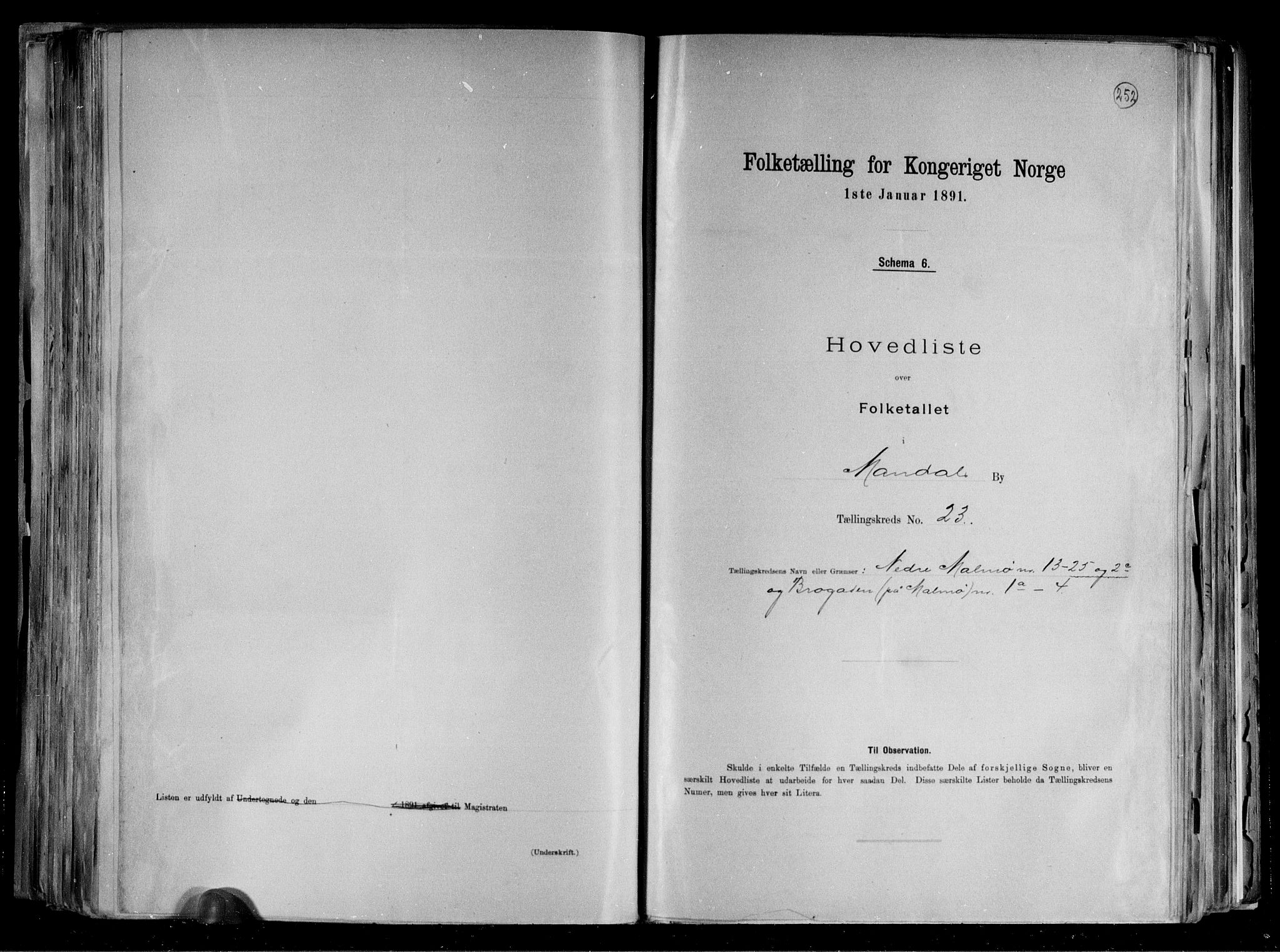 RA, Folketelling 1891 for 1002 Mandal ladested, 1891, s. 50
