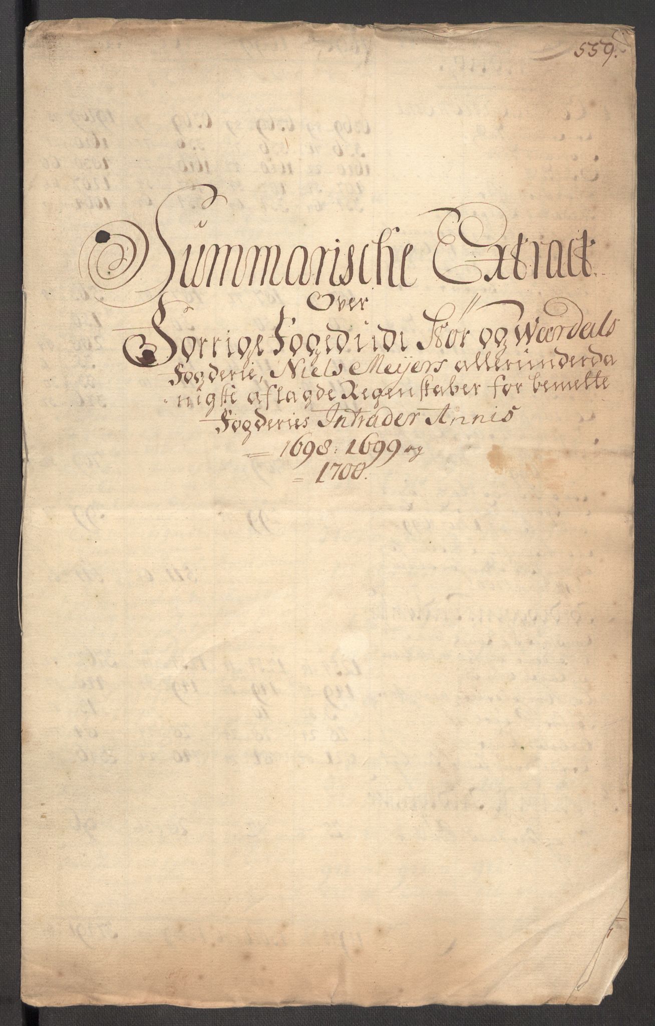 Rentekammeret inntil 1814, Reviderte regnskaper, Fogderegnskap, AV/RA-EA-4092/R62/L4192: Fogderegnskap Stjørdal og Verdal, 1700, s. 35