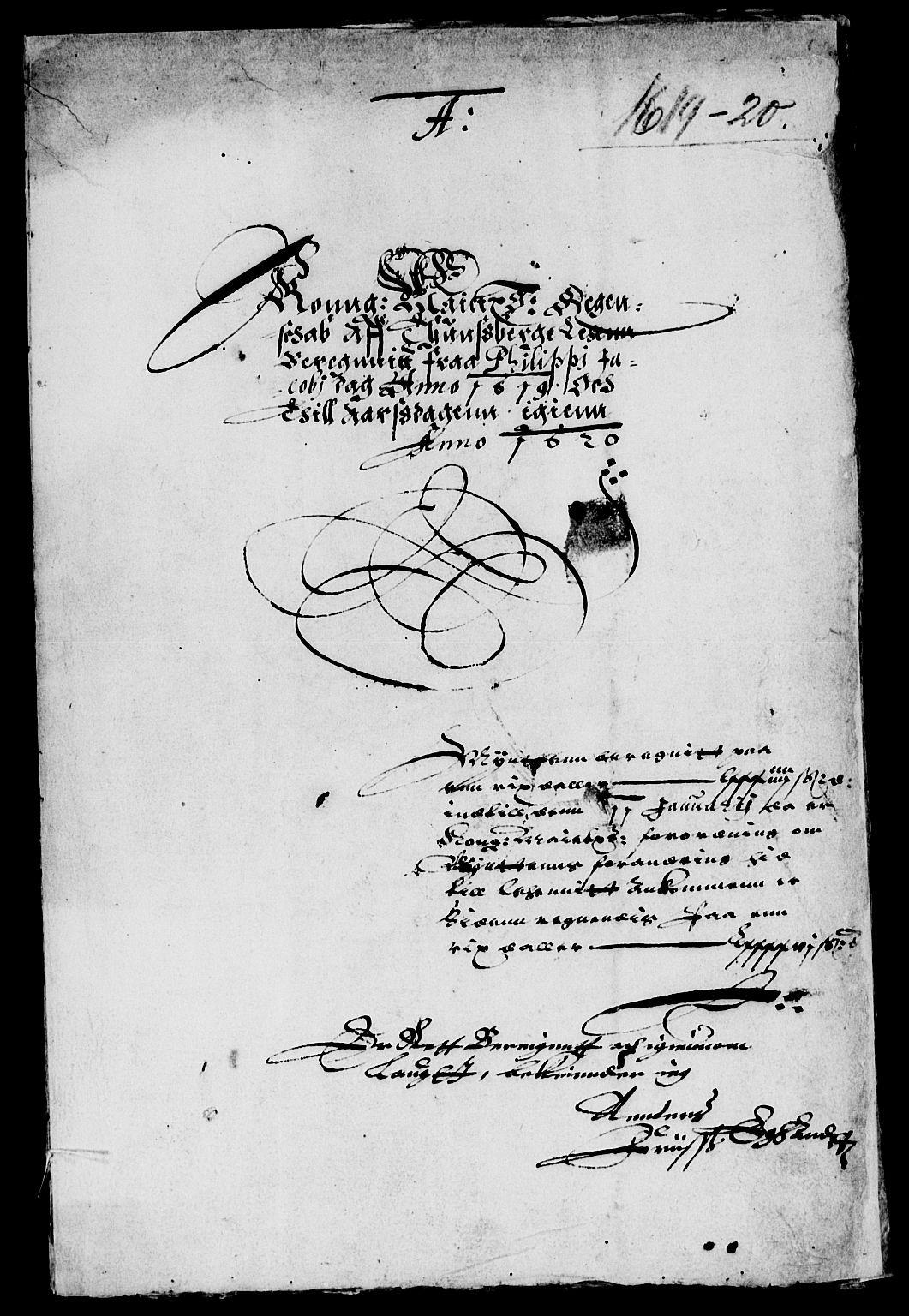 Rentekammeret inntil 1814, Reviderte regnskaper, Lensregnskaper, RA/EA-5023/R/Rb/Rbo/L0005: Tønsberg len, 1618-1621