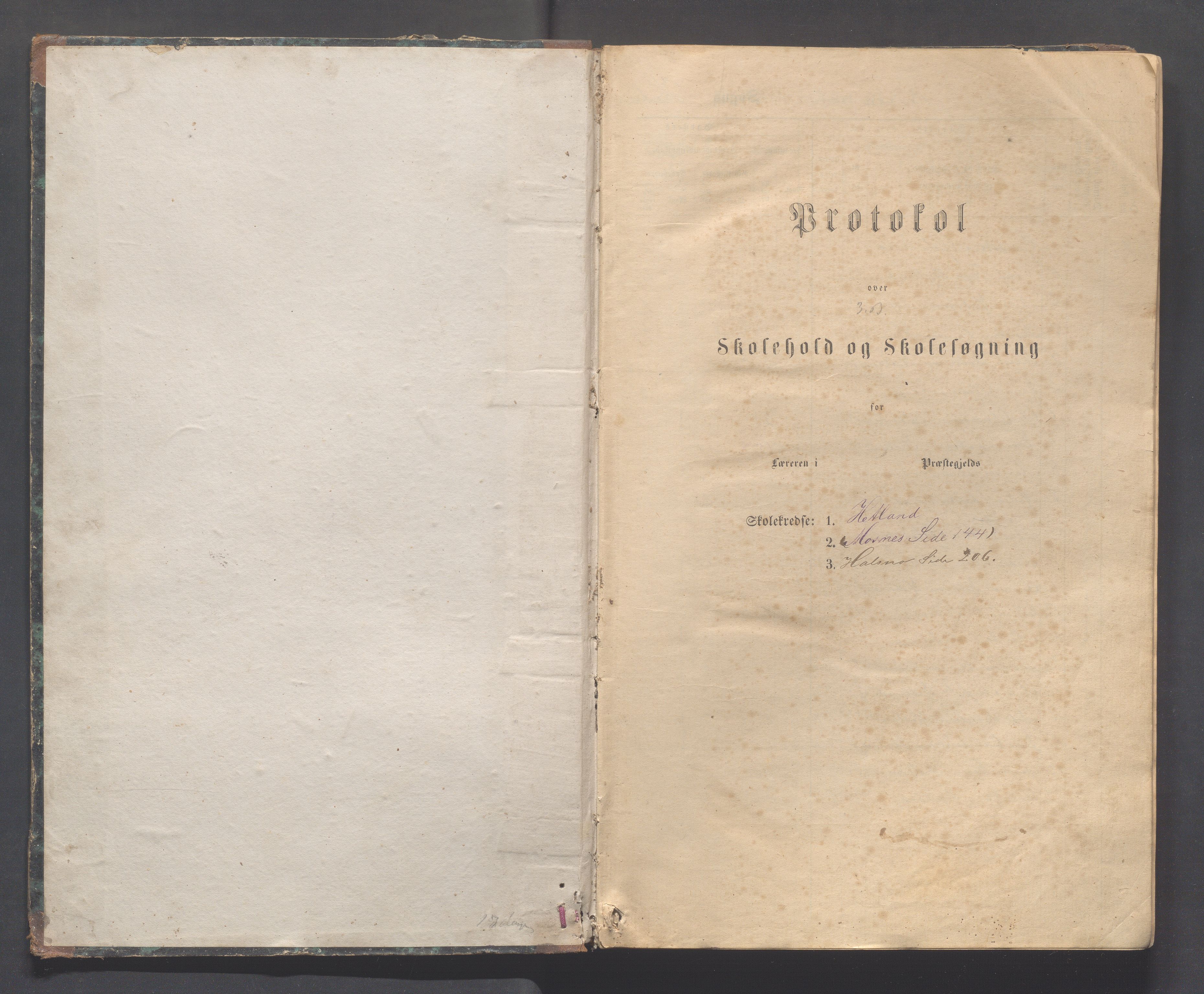 Fister kommune - Fister skule, IKAR/K-100114/H/L0002: Skoleprotokoll , 1877-1889