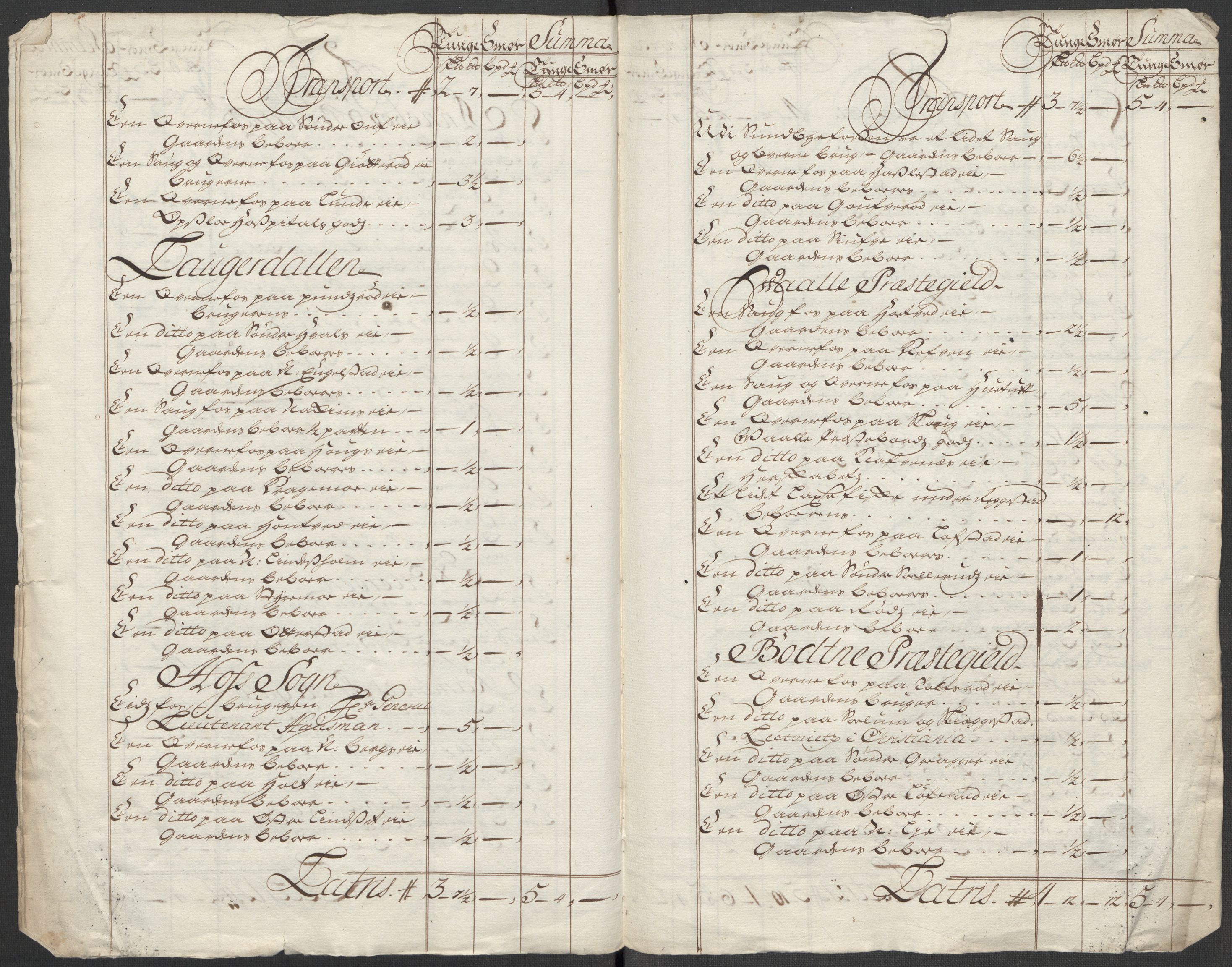 Rentekammeret inntil 1814, Reviderte regnskaper, Fogderegnskap, AV/RA-EA-4092/R32/L1879: Fogderegnskap Jarlsberg grevskap, 1714-1715, s. 458