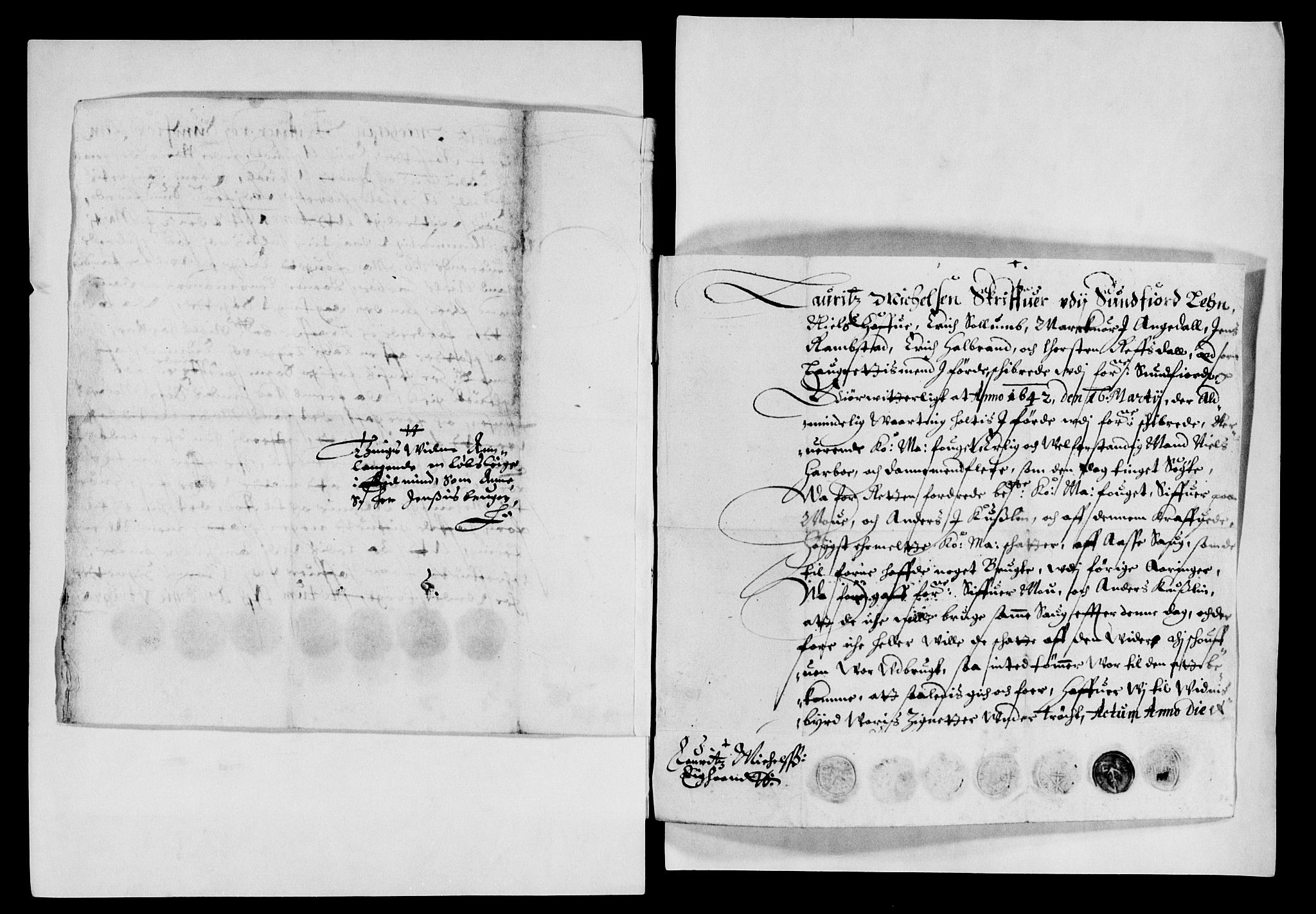 Rentekammeret inntil 1814, Reviderte regnskaper, Lensregnskaper, RA/EA-5023/R/Rb/Rbt/L0091: Bergenhus len, 1641-1642