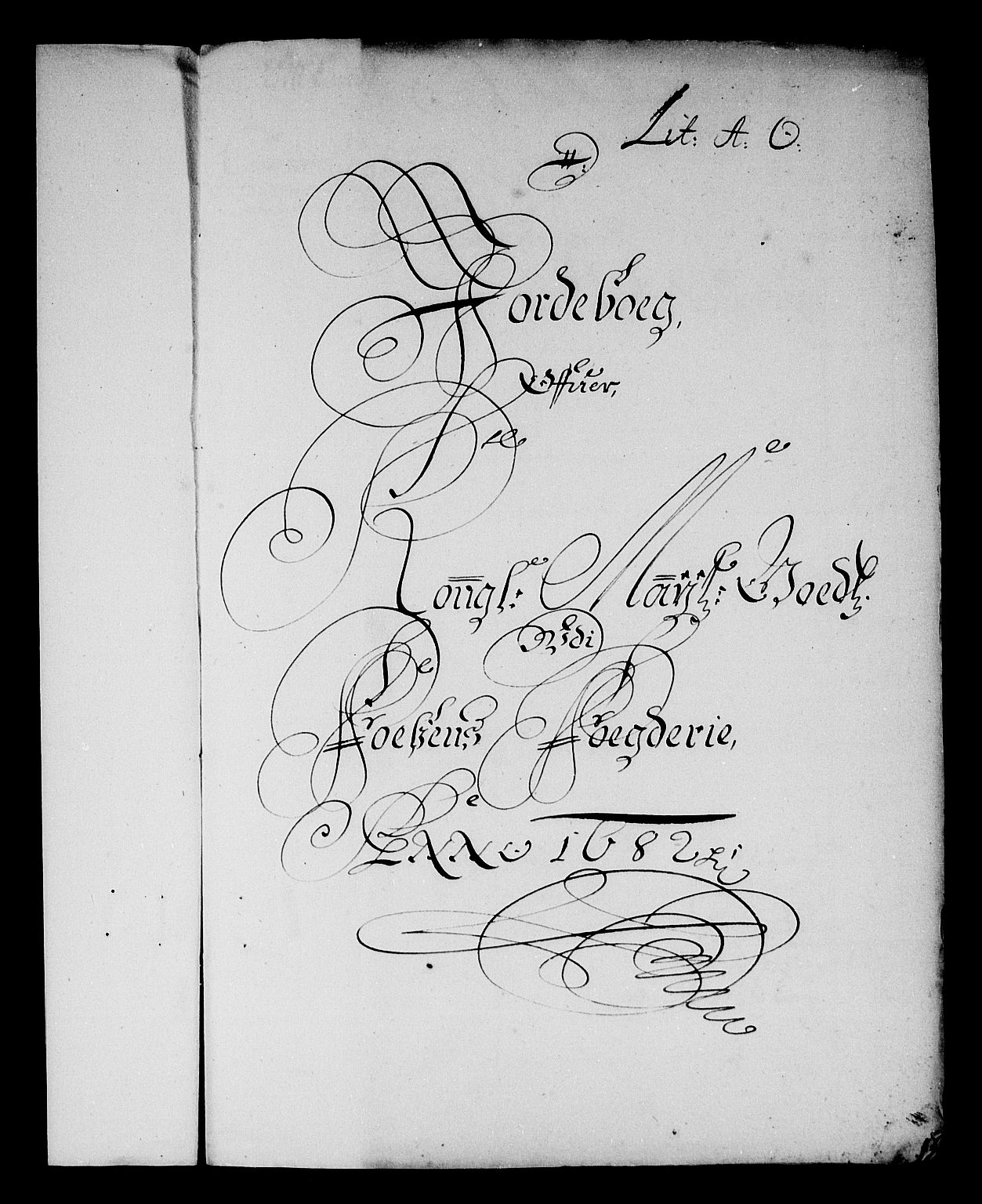 Rentekammeret inntil 1814, Reviderte regnskaper, Stiftamtstueregnskaper, Trondheim stiftamt og Nordland amt, AV/RA-EA-6044/R/Rg/L0067: Trondheim stiftamt og Nordland amt, 1682