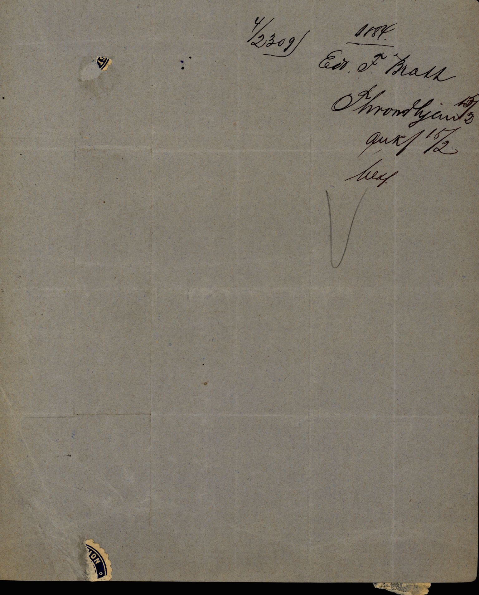 Pa 63 - Østlandske skibsassuranceforening, VEMU/A-1079/G/Ga/L0017/0013: Havaridokumenter / Diaz, Holmestrand, Kalliope, Olaf Trygvason, Norafjeld, 1884, s. 66