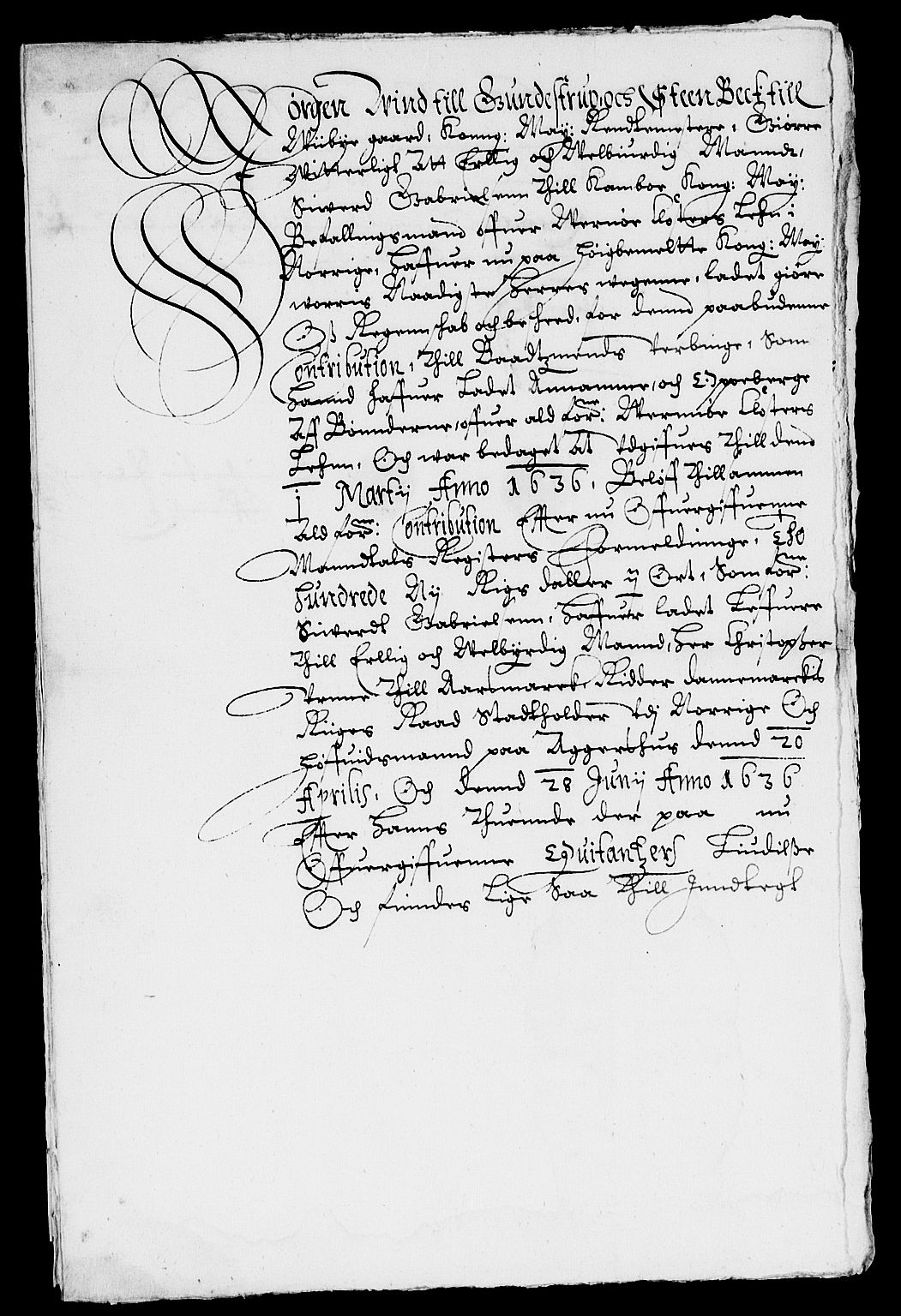 Rentekammeret inntil 1814, Reviderte regnskaper, Lensregnskaper, AV/RA-EA-5023/R/Rb/Rbg/L0009: Verne kloster len, 1618-1654