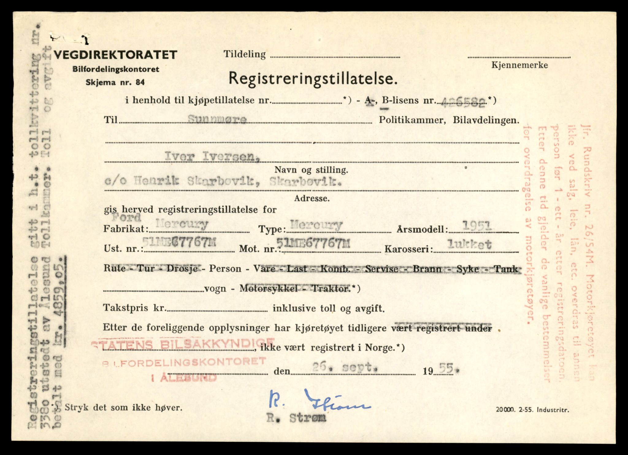 Møre og Romsdal vegkontor - Ålesund trafikkstasjon, AV/SAT-A-4099/F/Fe/L0049: Registreringskort for kjøretøy T 14864 - T 18613, 1927-1998, s. 1223