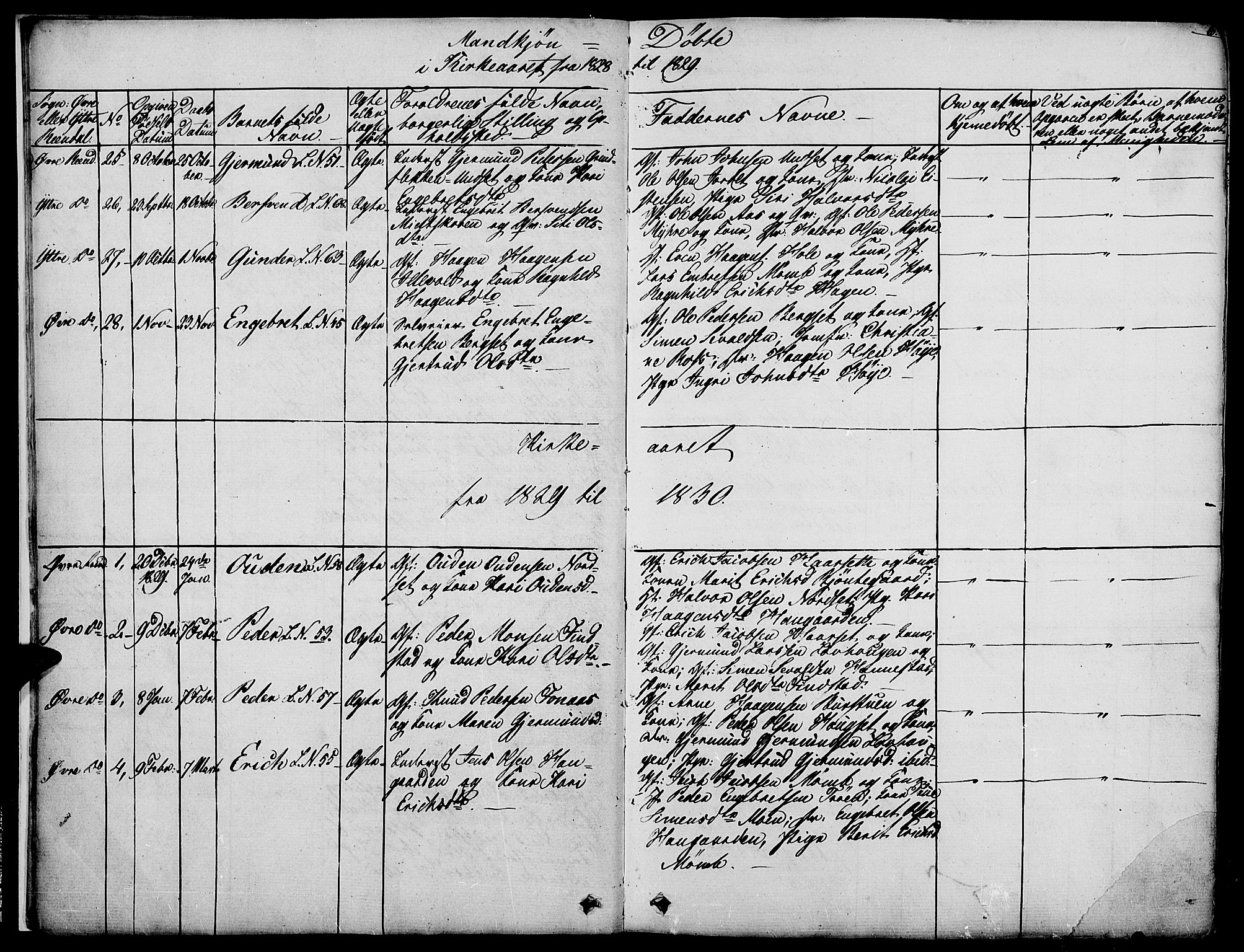 Rendalen prestekontor, AV/SAH-PREST-054/H/Ha/Haa/L0004: Ministerialbok nr. 4, 1829-1852, s. 6