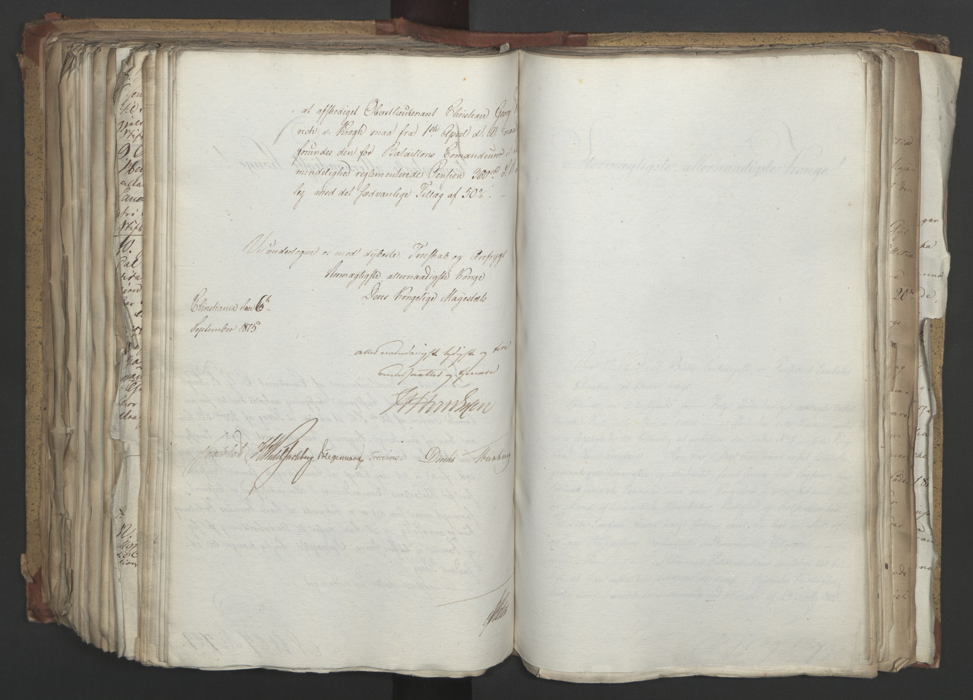 Statsrådsavdelingen i Stockholm, AV/RA-S-1003/D/Da/L0003: Regjeringsinnstillinger nr. 519-787, 1815, s. 447