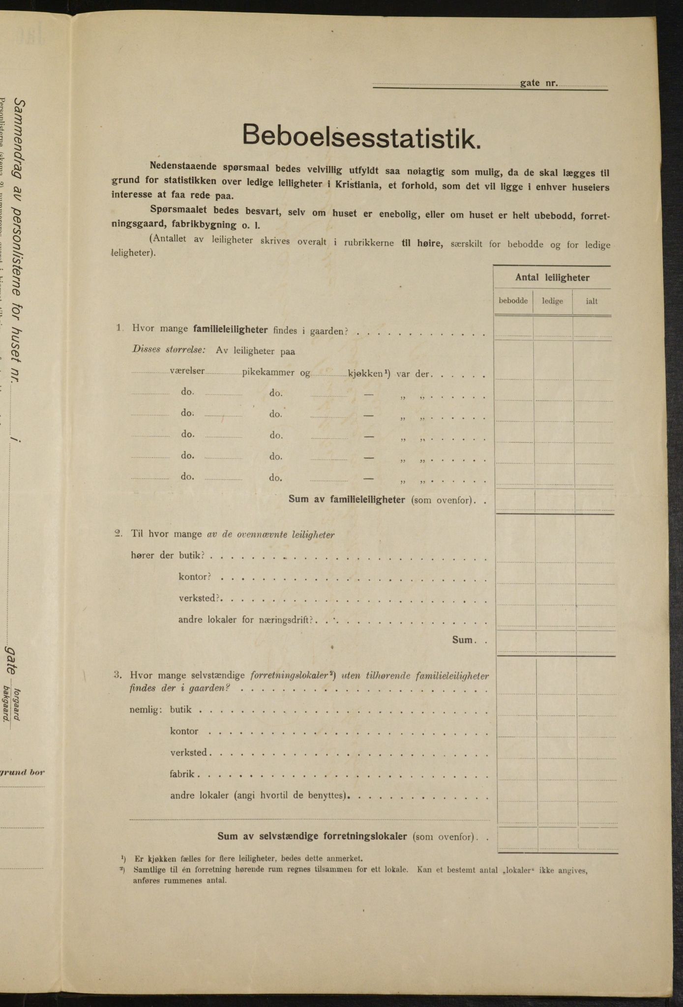 OBA, Kommunal folketelling 1.2.1915 for Kristiania, 1915, s. 129173