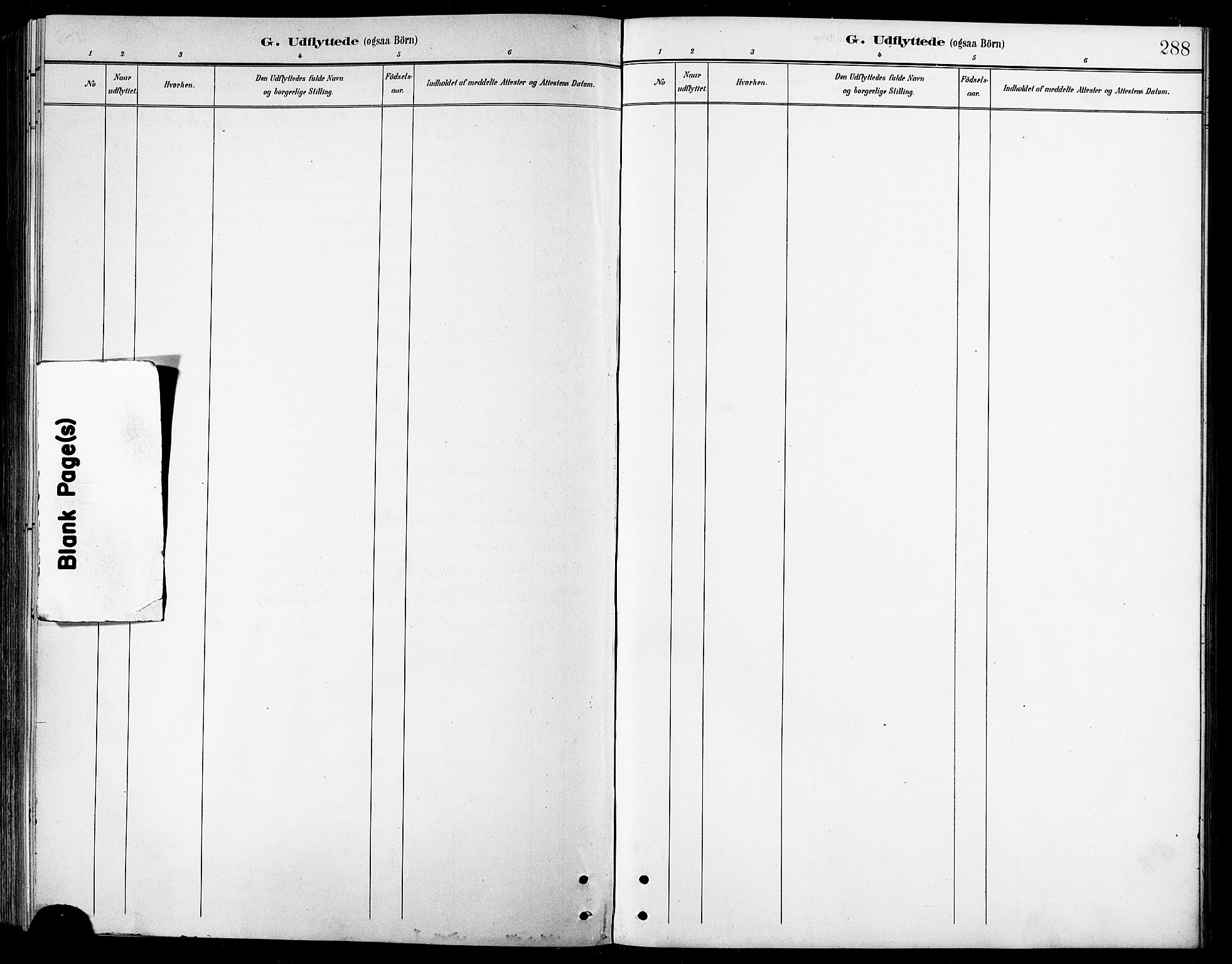 Kvæfjord sokneprestkontor, AV/SATØ-S-1323/G/Ga/Gab/L0005klokker: Klokkerbok nr. 5, 1886-1911, s. 288