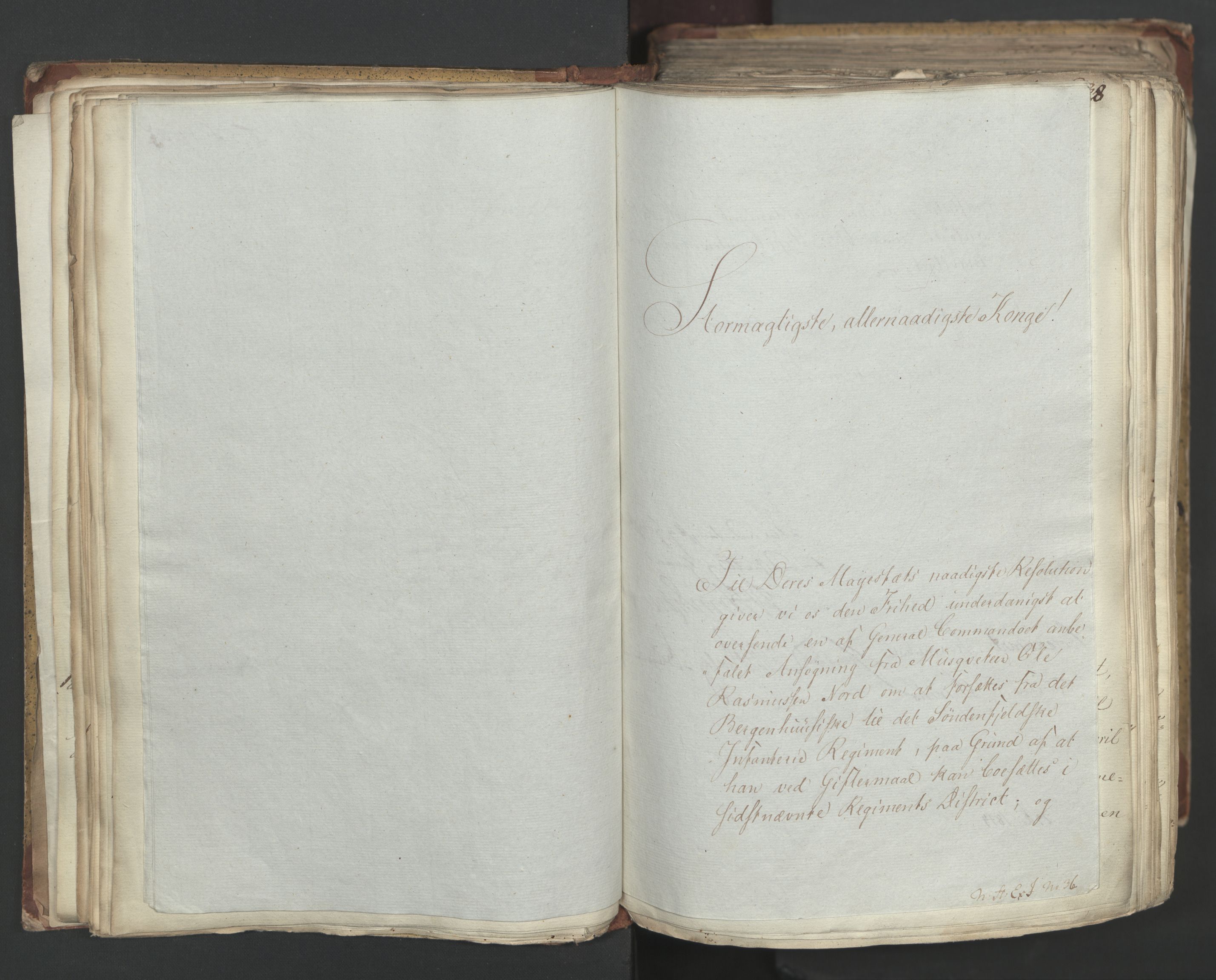 Statsrådsavdelingen i Stockholm, RA/S-1003/D/Da/L0001: Regjeringsinnstillinger nr. 1-262, 1814-1815, s. 74