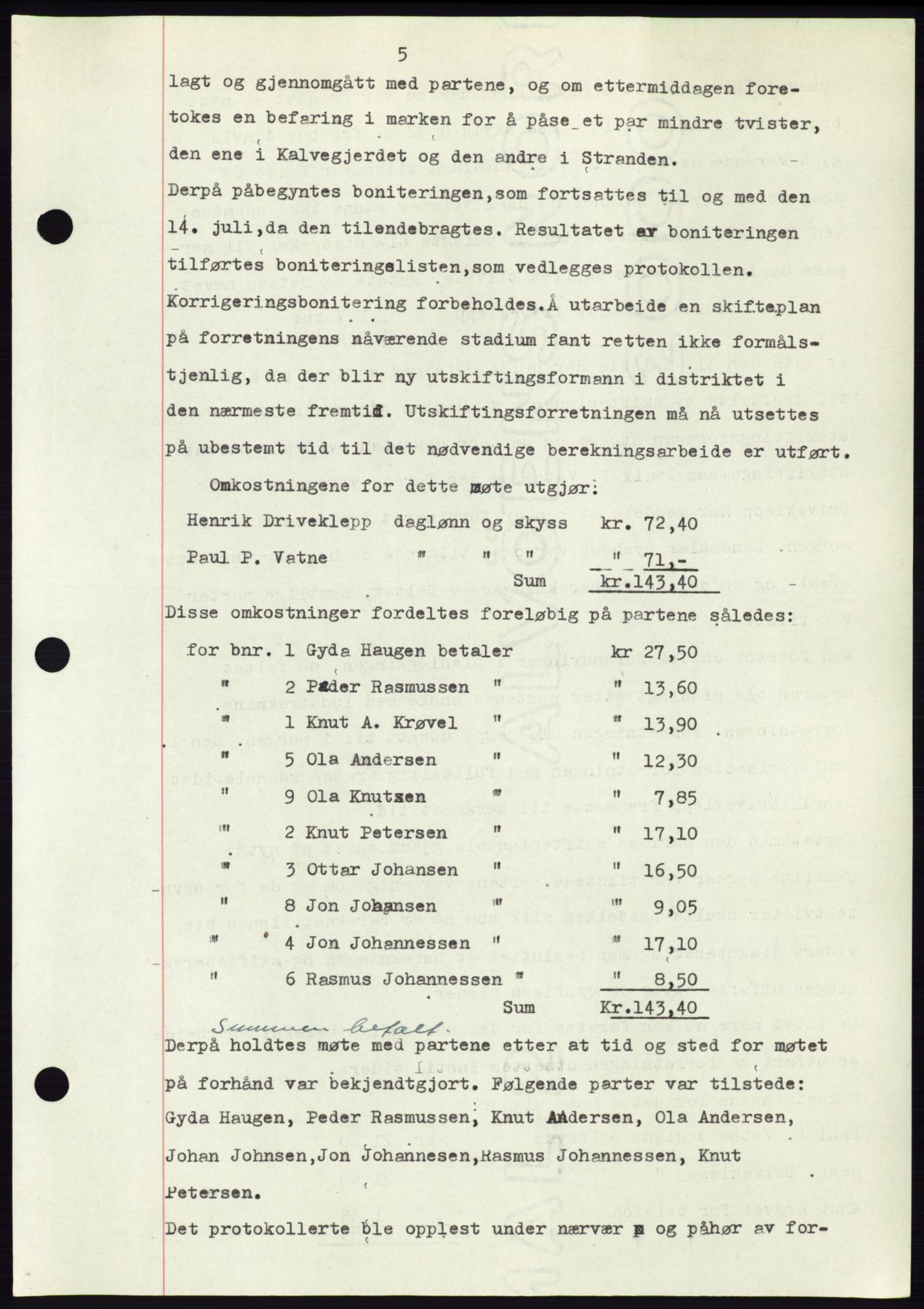 Søre Sunnmøre sorenskriveri, AV/SAT-A-4122/1/2/2C/L0081: Pantebok nr. 7A, 1947-1948, Dagboknr: 1876/1947