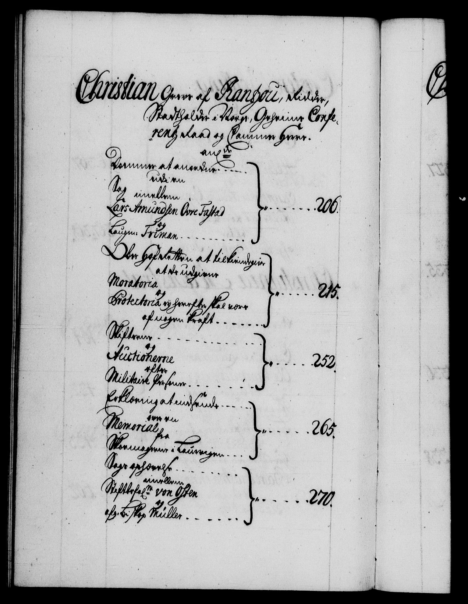 Danske Kanselli 1572-1799, AV/RA-EA-3023/F/Fc/Fca/Fcab/L0025: Norske tegnelser, 1730-1733