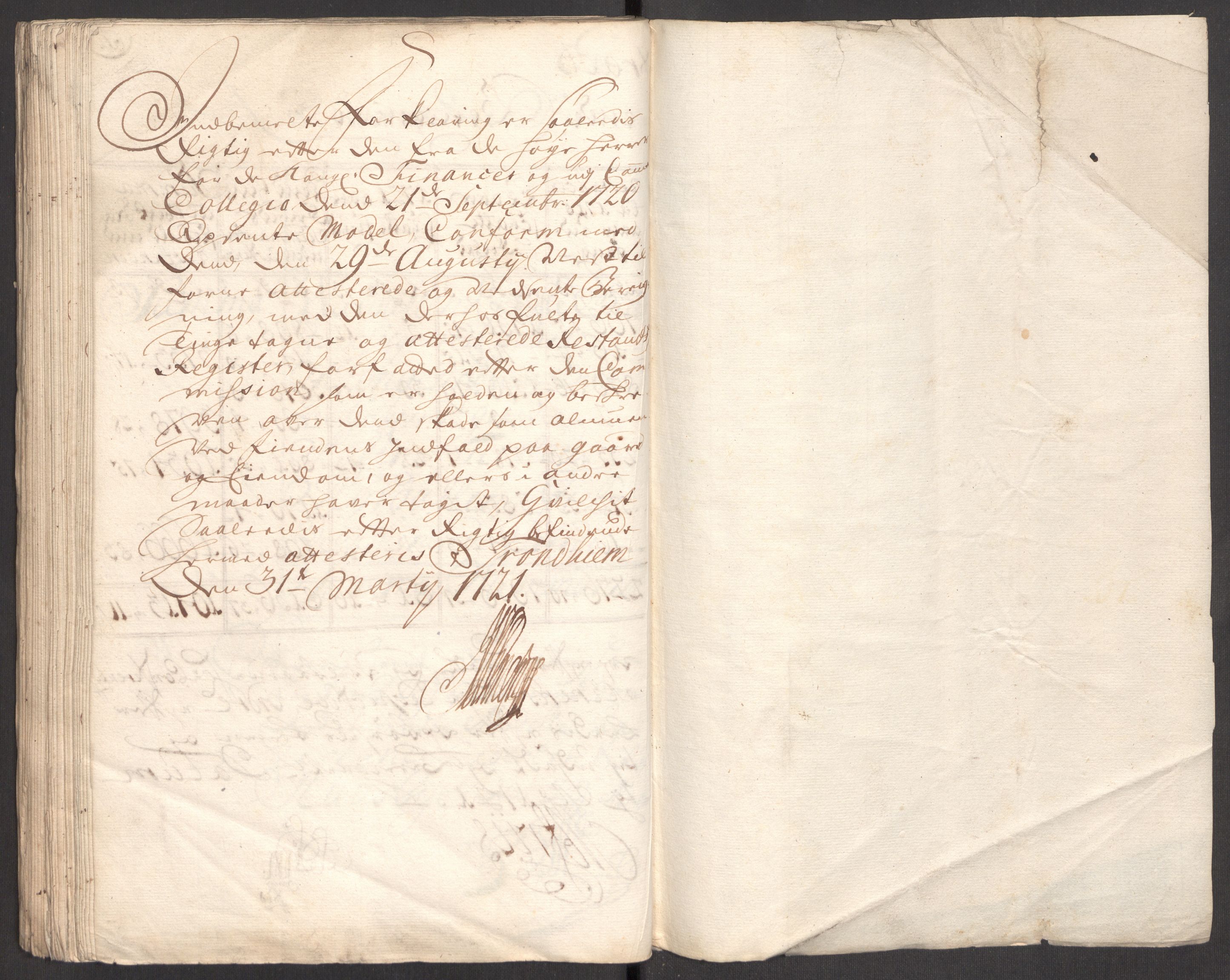 Rentekammeret inntil 1814, Realistisk ordnet avdeling, AV/RA-EA-4070/Ki/L0012: [S10]: Kommisjonsforretning over skader påført allmuen nordafjells i krigsåret 1718, 1718, s. 134