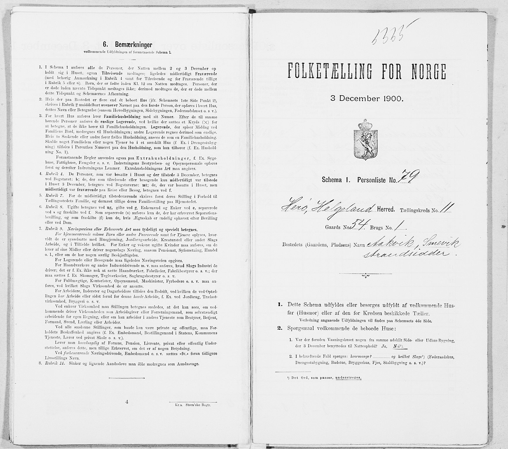 SAT, Folketelling 1900 for 1818 Herøy herred, 1900, s. 1229