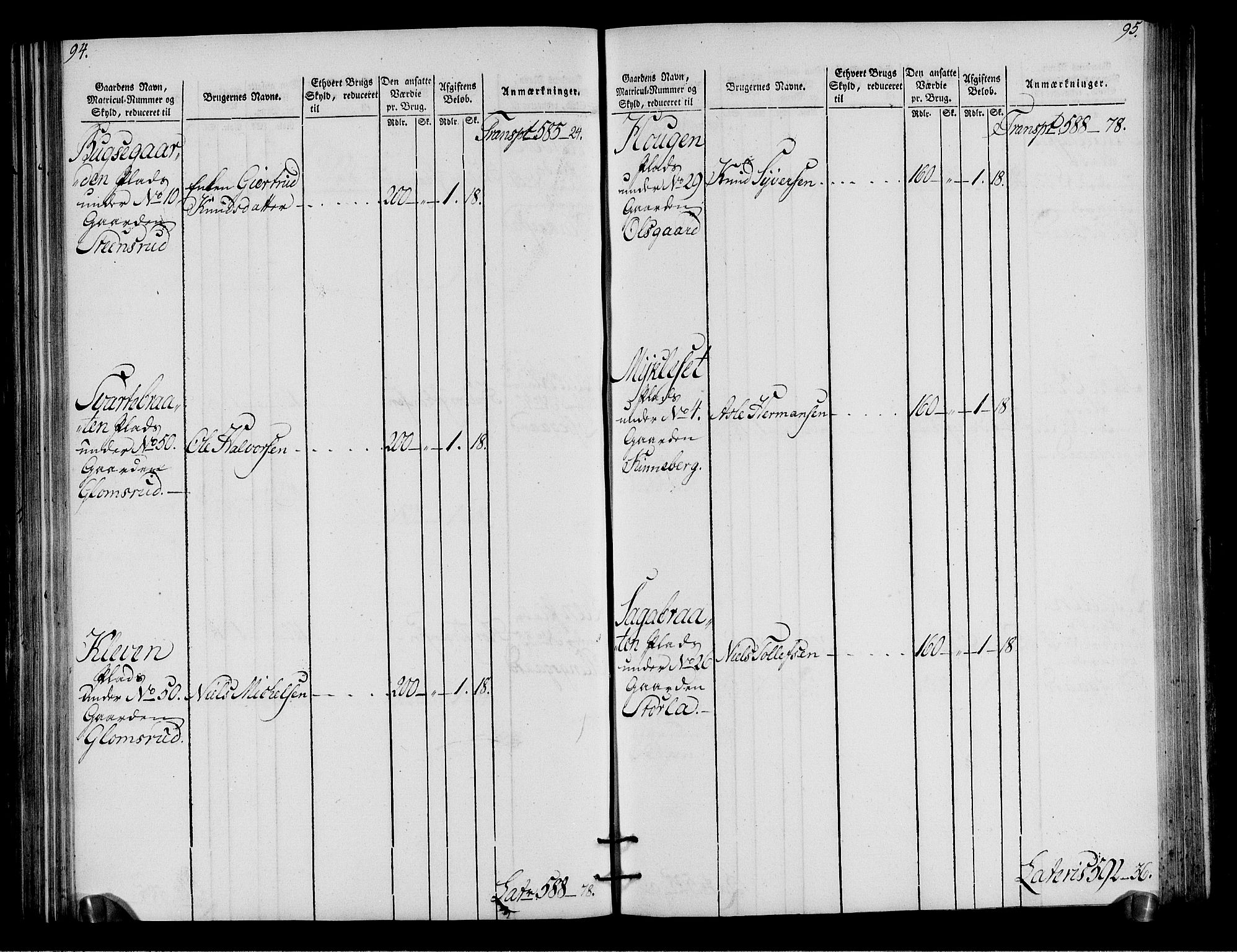 Rentekammeret inntil 1814, Realistisk ordnet avdeling, RA/EA-4070/N/Ne/Nea/L0050: Ringerike og Hallingdal fogderi. Oppebørselsregister for Hallingdal, 1803-1804, s. 51