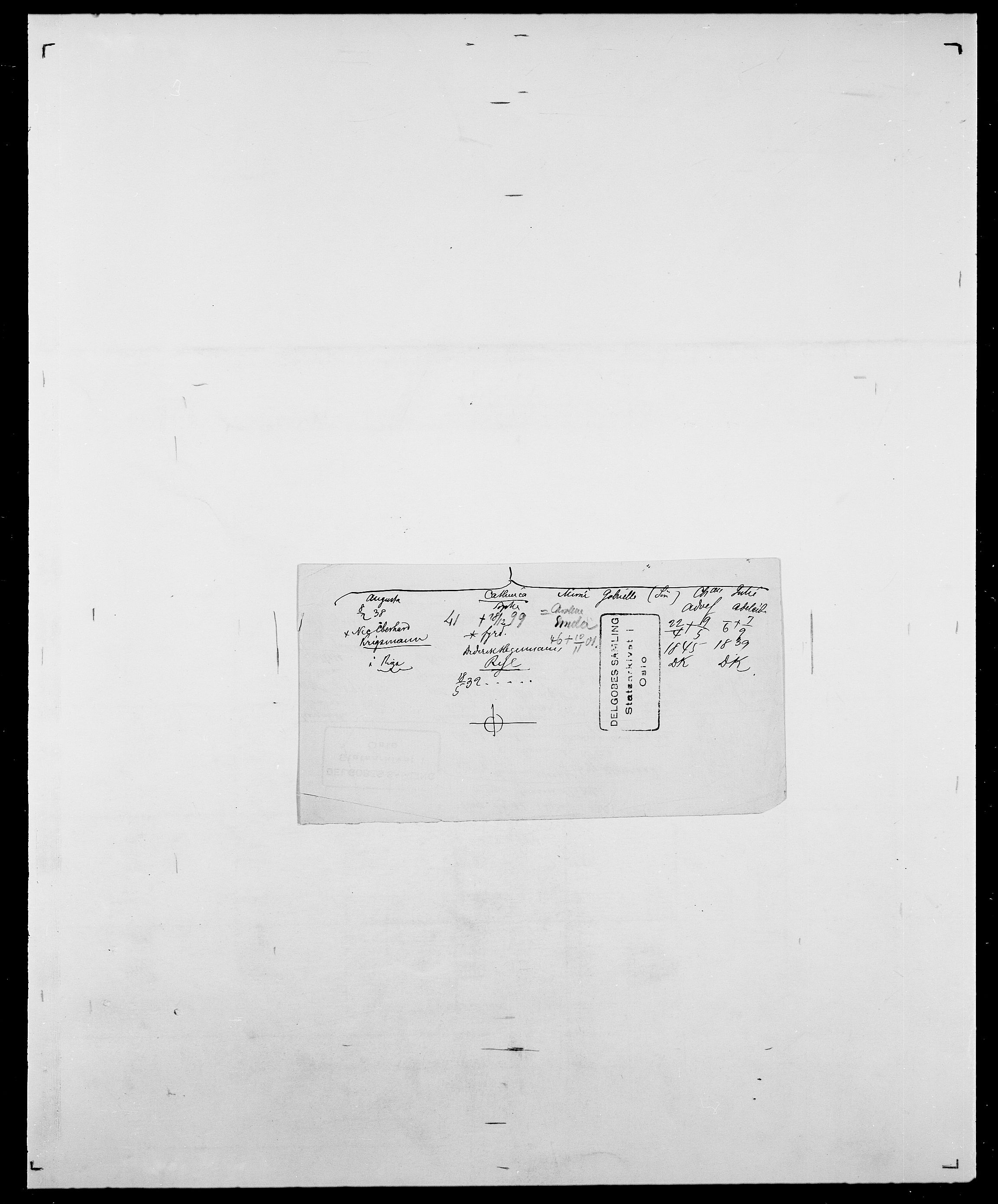Delgobe, Charles Antoine - samling, SAO/PAO-0038/D/Da/L0009: Dahl - v. Düren, s. 584