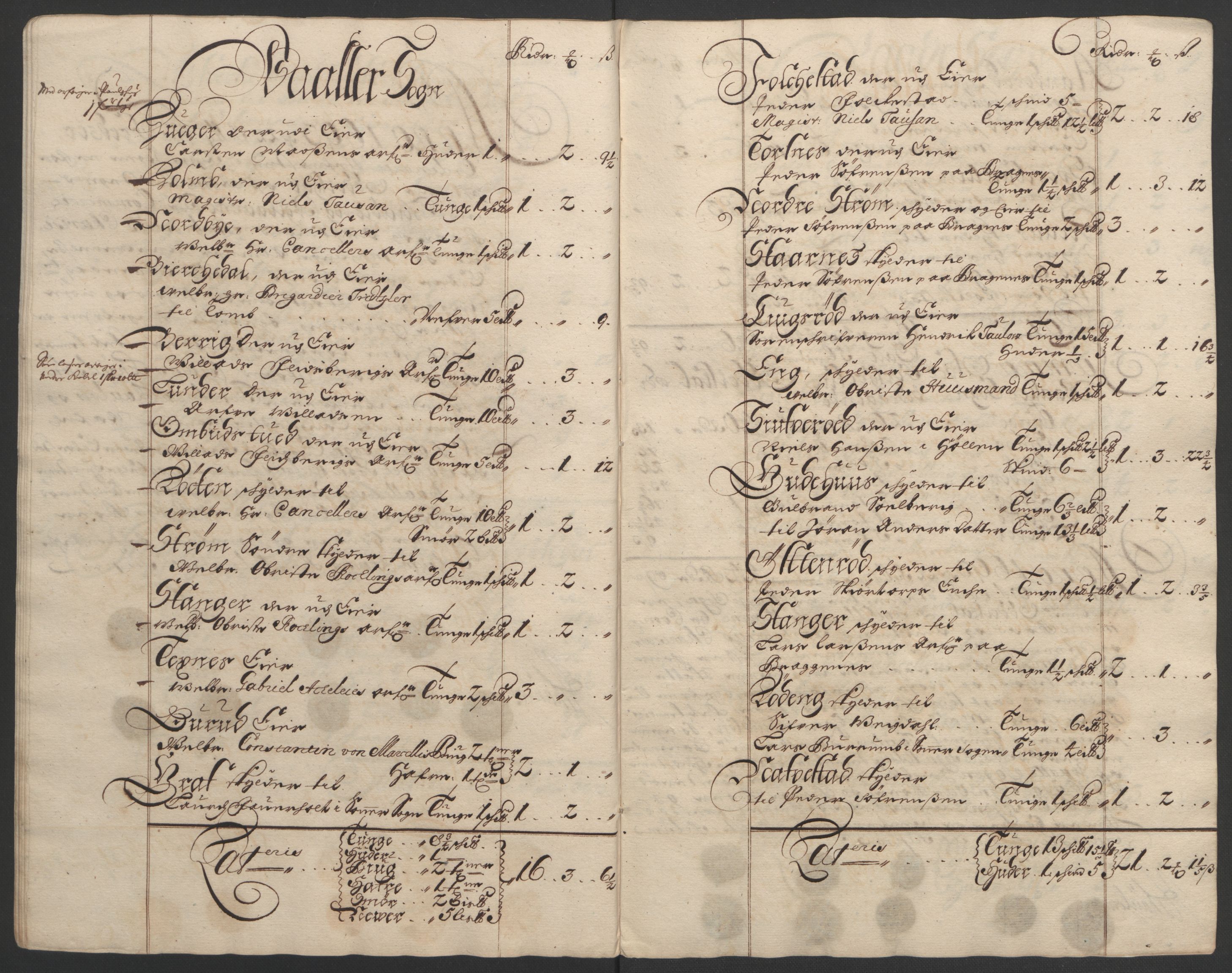 Rentekammeret inntil 1814, Reviderte regnskaper, Fogderegnskap, AV/RA-EA-4092/R02/L0108: Fogderegnskap Moss og Verne kloster, 1692-1693, s. 302