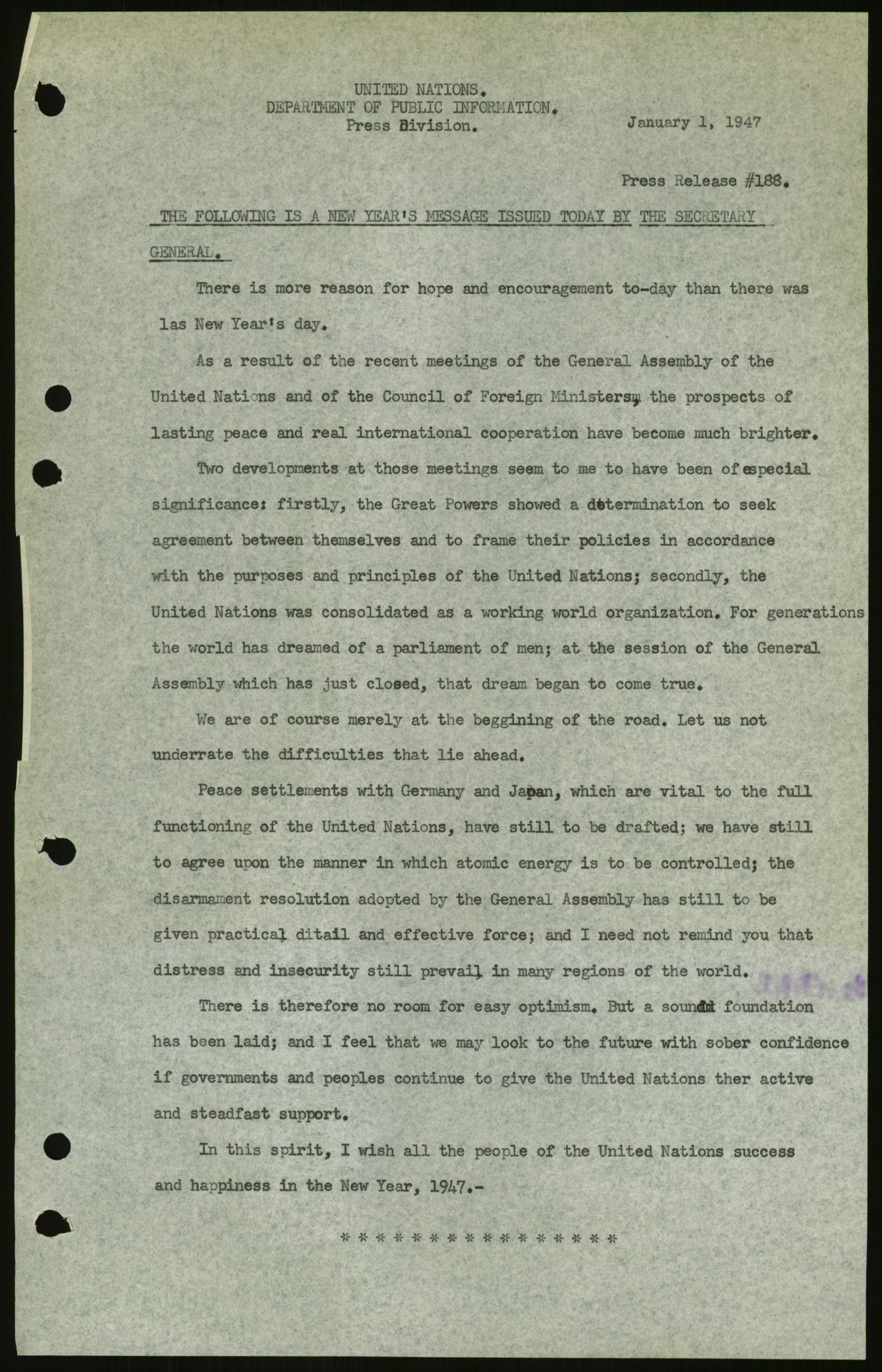 Lie, Trygve, RA/PA-1407/D/L0023: Generalsekretærens papirer., 1946-1950, s. 195