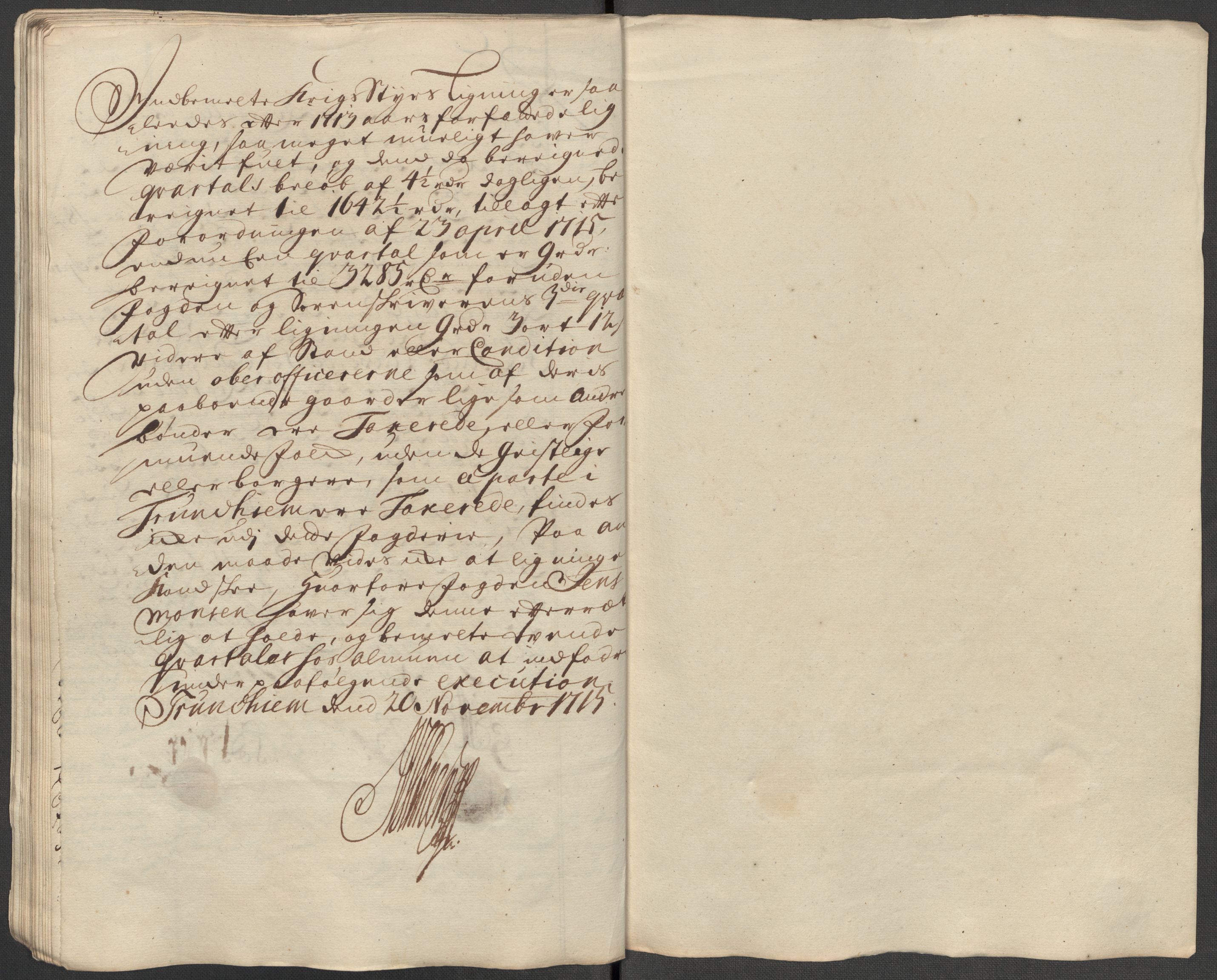 Rentekammeret inntil 1814, Reviderte regnskaper, Fogderegnskap, RA/EA-4092/R62/L4205: Fogderegnskap Stjørdal og Verdal, 1715, s. 170