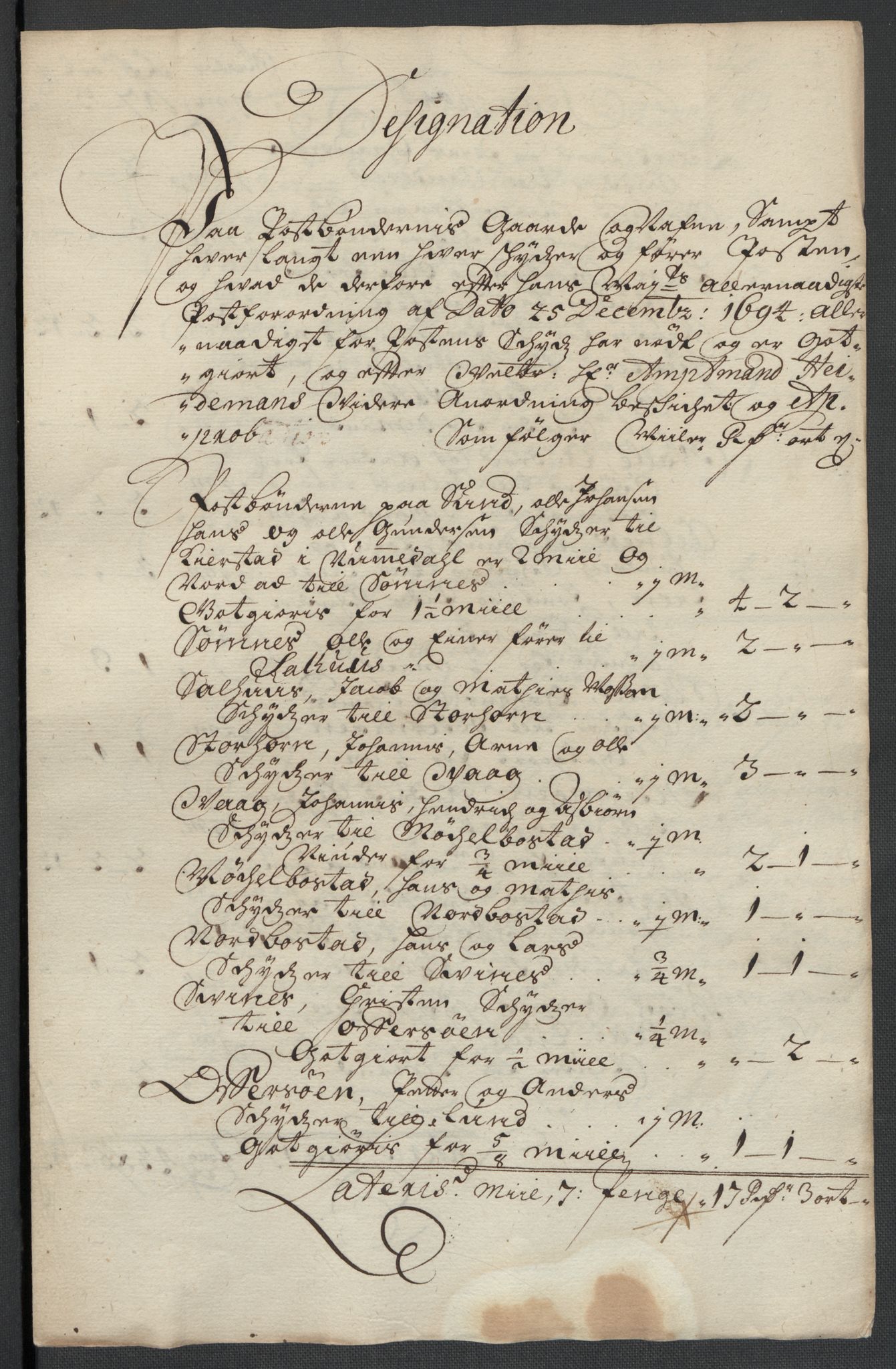 Rentekammeret inntil 1814, Reviderte regnskaper, Fogderegnskap, RA/EA-4092/R65/L4508: Fogderegnskap Helgeland, 1702-1705, s. 108