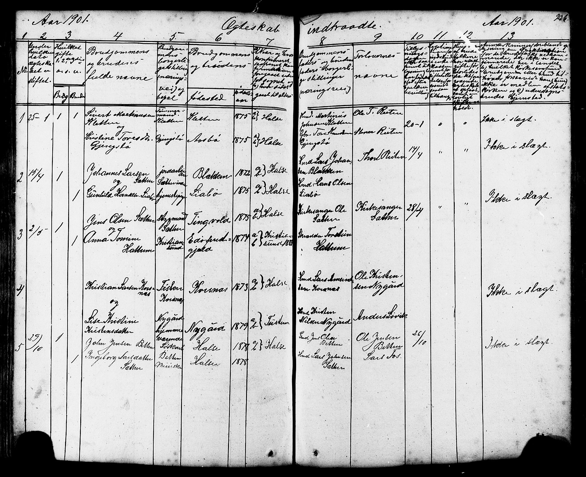 Ministerialprotokoller, klokkerbøker og fødselsregistre - Møre og Romsdal, SAT/A-1454/576/L0890: Klokkerbok nr. 576C01, 1837-1908, s. 236