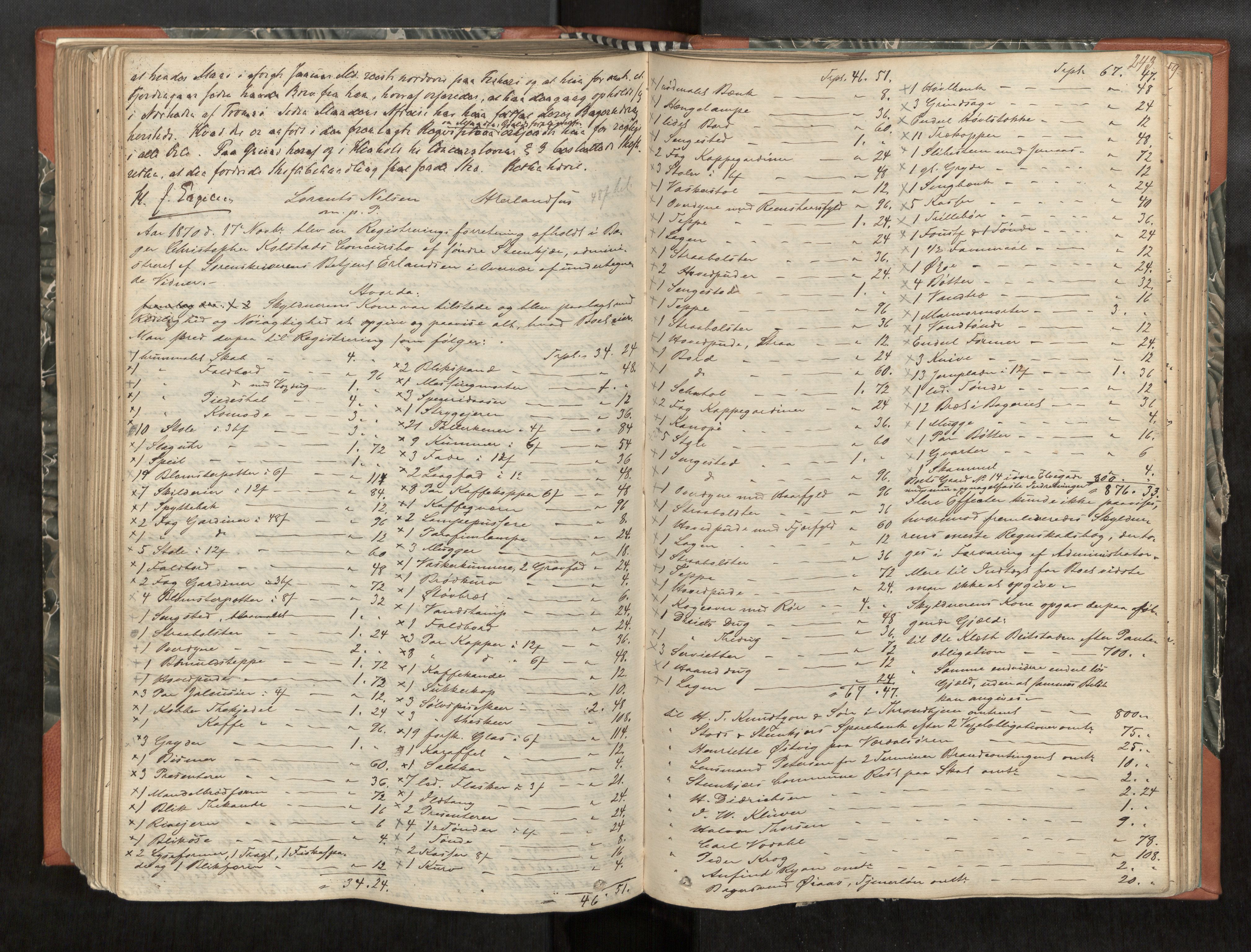 Inderøy sorenskriveri, AV/SAT-A-4147/1/3/3B/L0003: Skifteforhandlingsprotokoll, 1858-1873, s. 243